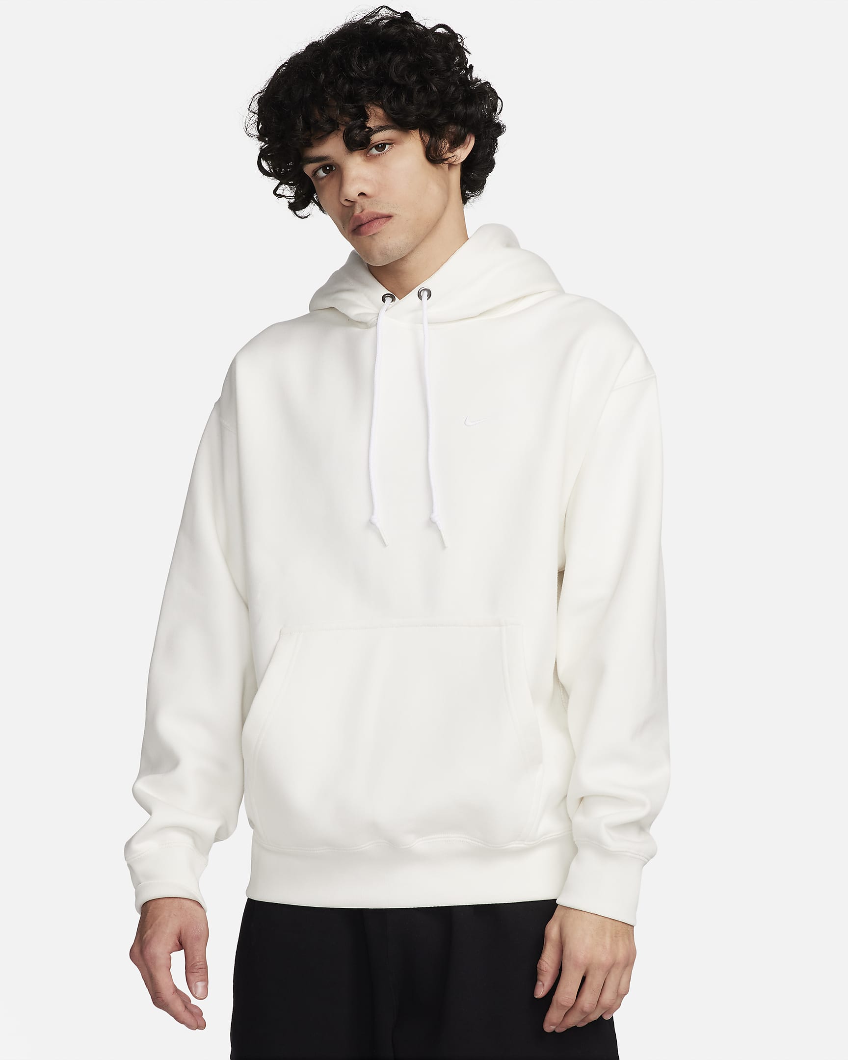 Nike Solo Swoosh Men's Fleece Pullover Hoodie. Nike UK