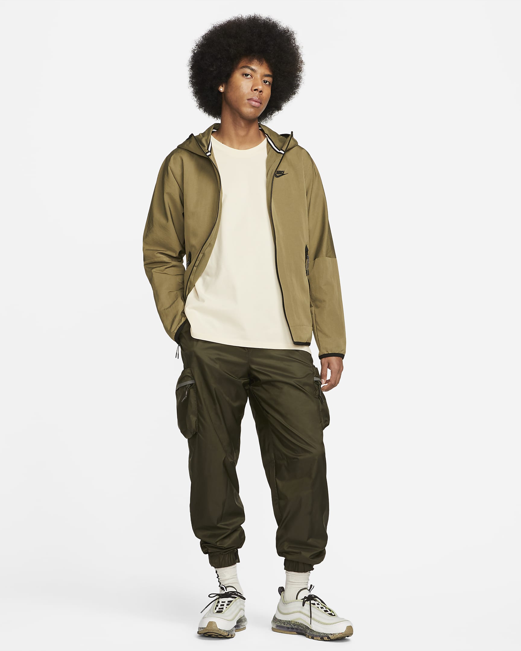 Nike Sportswear Tech Pack Men's ShortSleeve DriFIT Top.