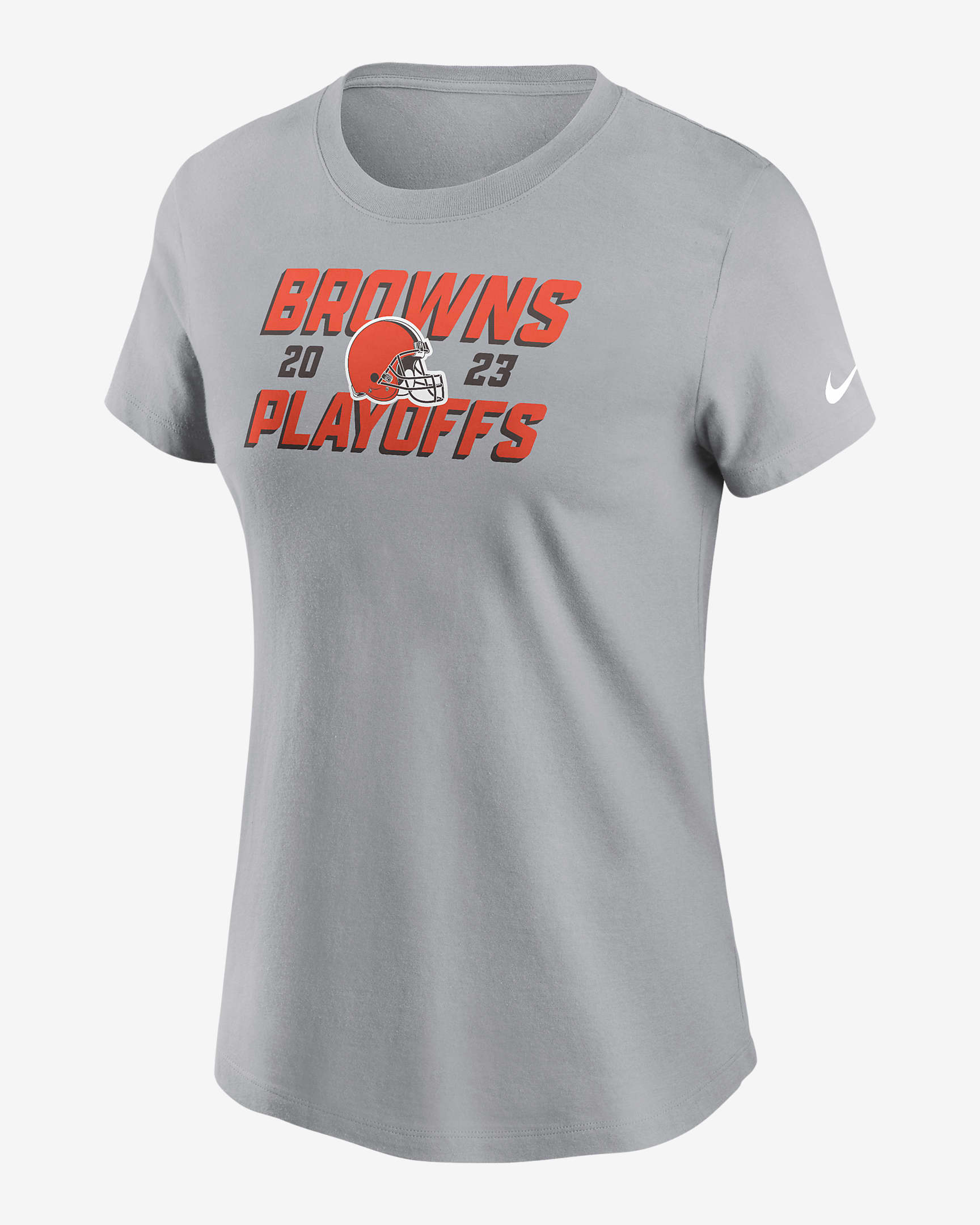 Cleveland Browns 2023 NFL Playoffs Iconic Women's Nike NFL T-Shirt ...