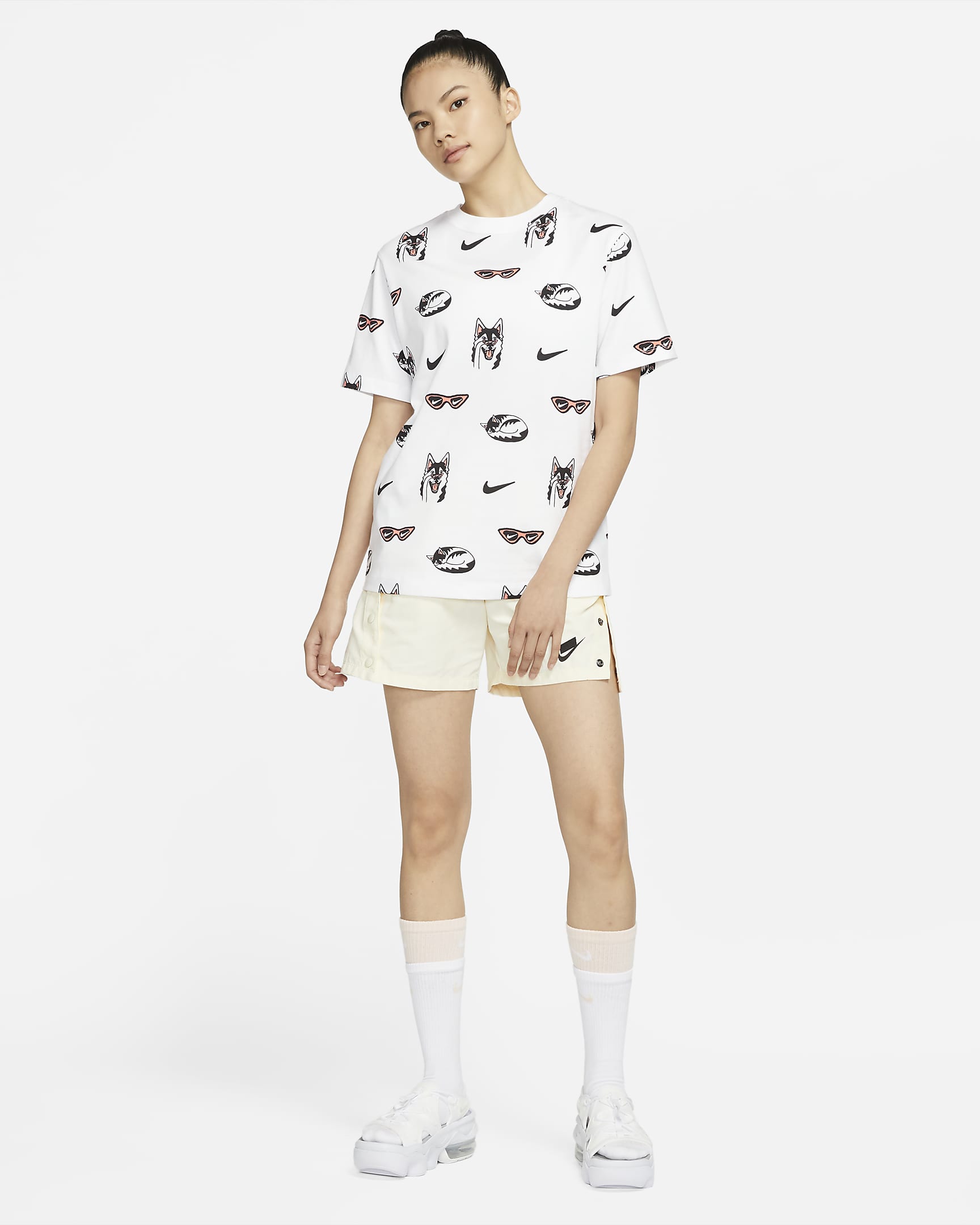 womens nike boyfriend t shirt