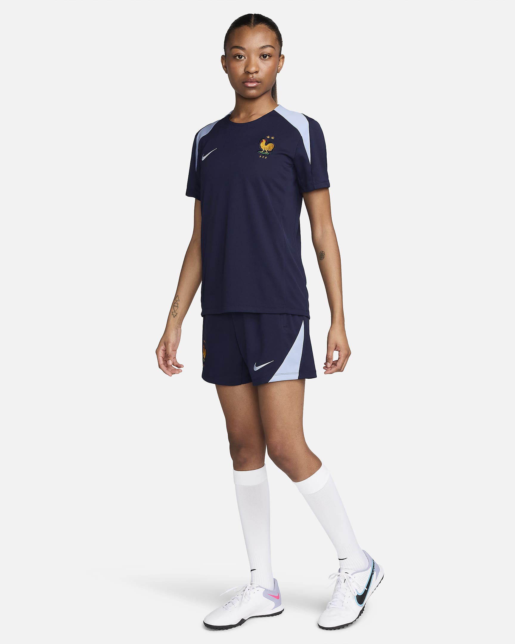 FFF Strike Women's Nike Dri-FIT Football Knit Shorts. Nike PT