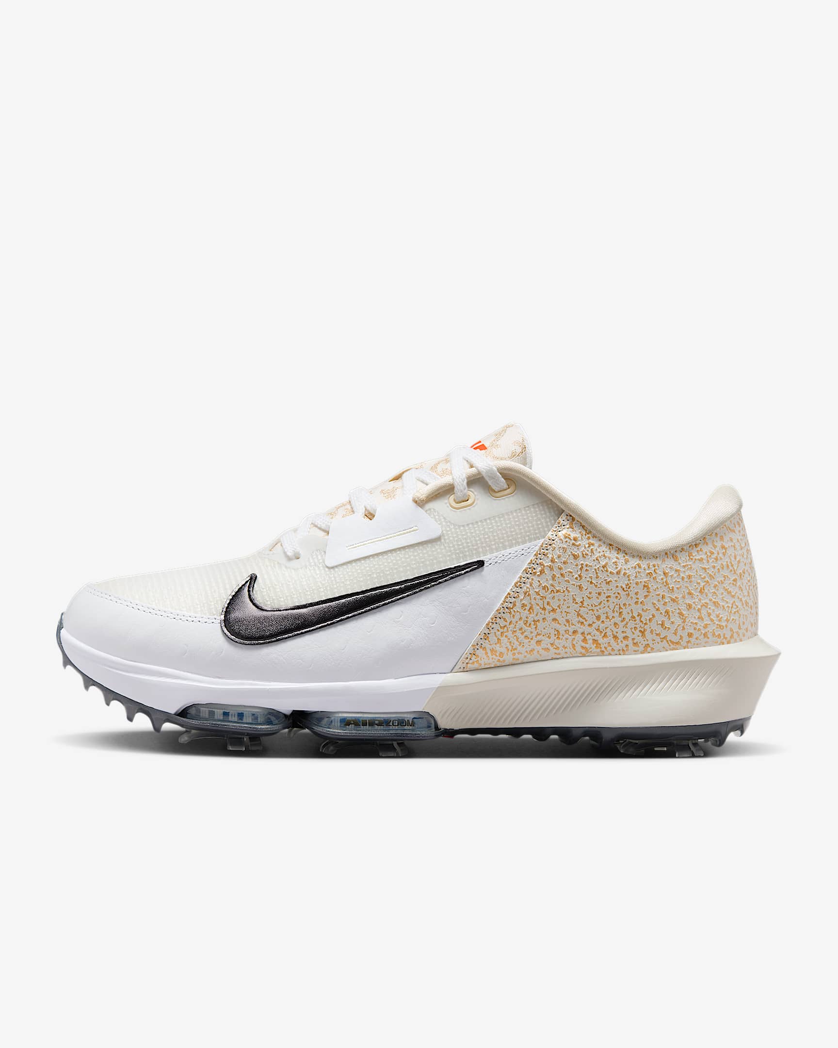 Nike Infinity Tour 2 Golf Shoes (Wide) - Sail/White/Metallic Gold