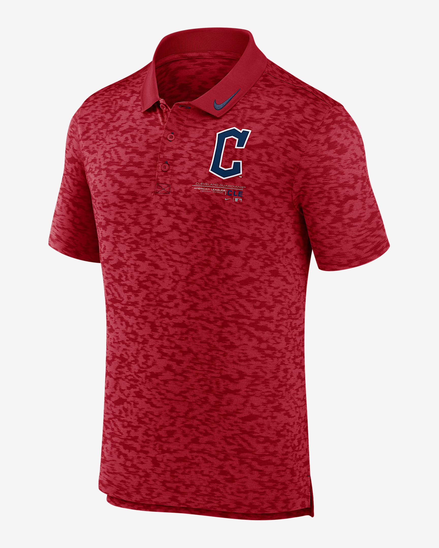 Polo para hombre nike next level mlb cleveland guardians nike