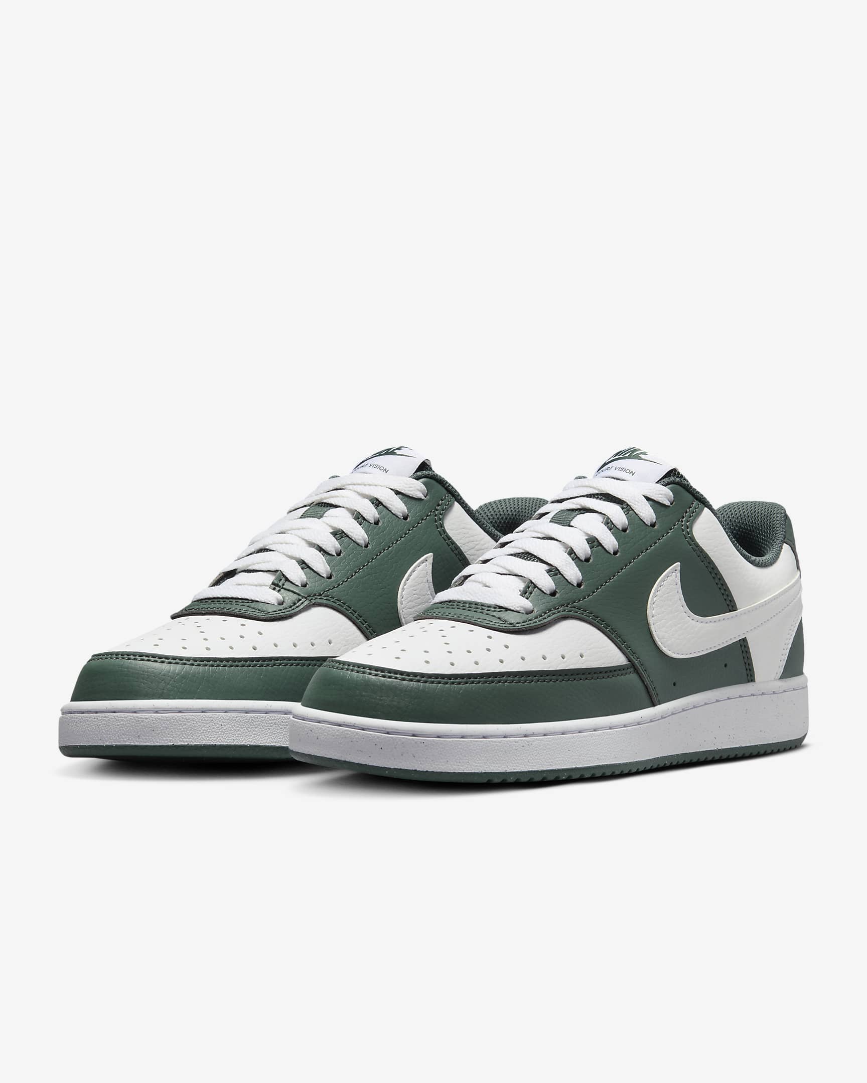 Nike Court Vision Low Next Nature Women's Shoes - Vintage Green/White