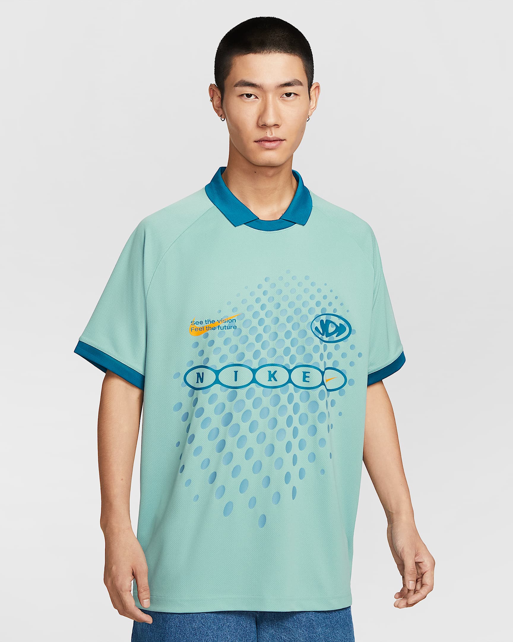 Nike 男款 Dri-FIT 短袖球衣 - Cannon