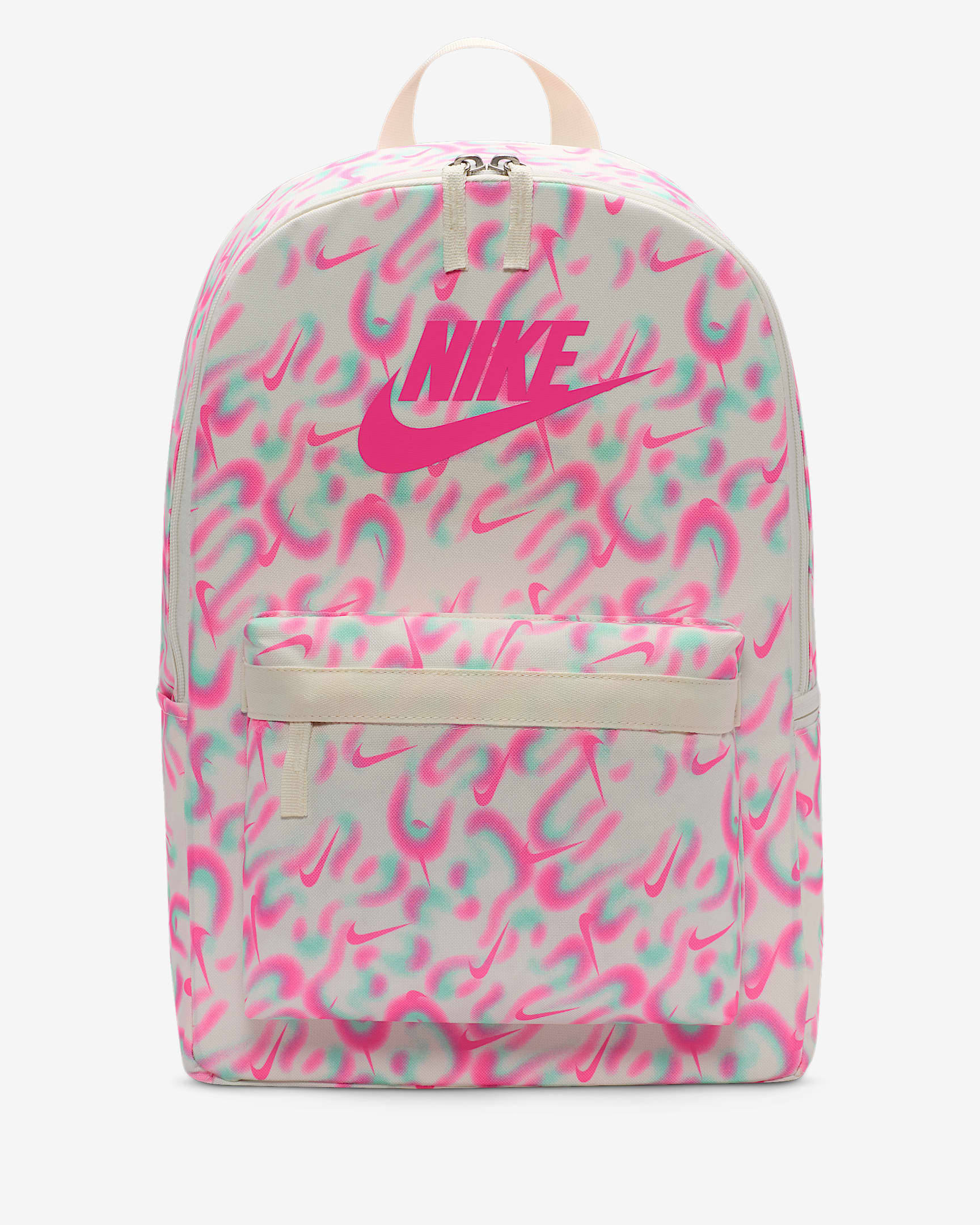 Mochila (25 L) Nike Heritage - Vela/Vela/Avalancha rosa