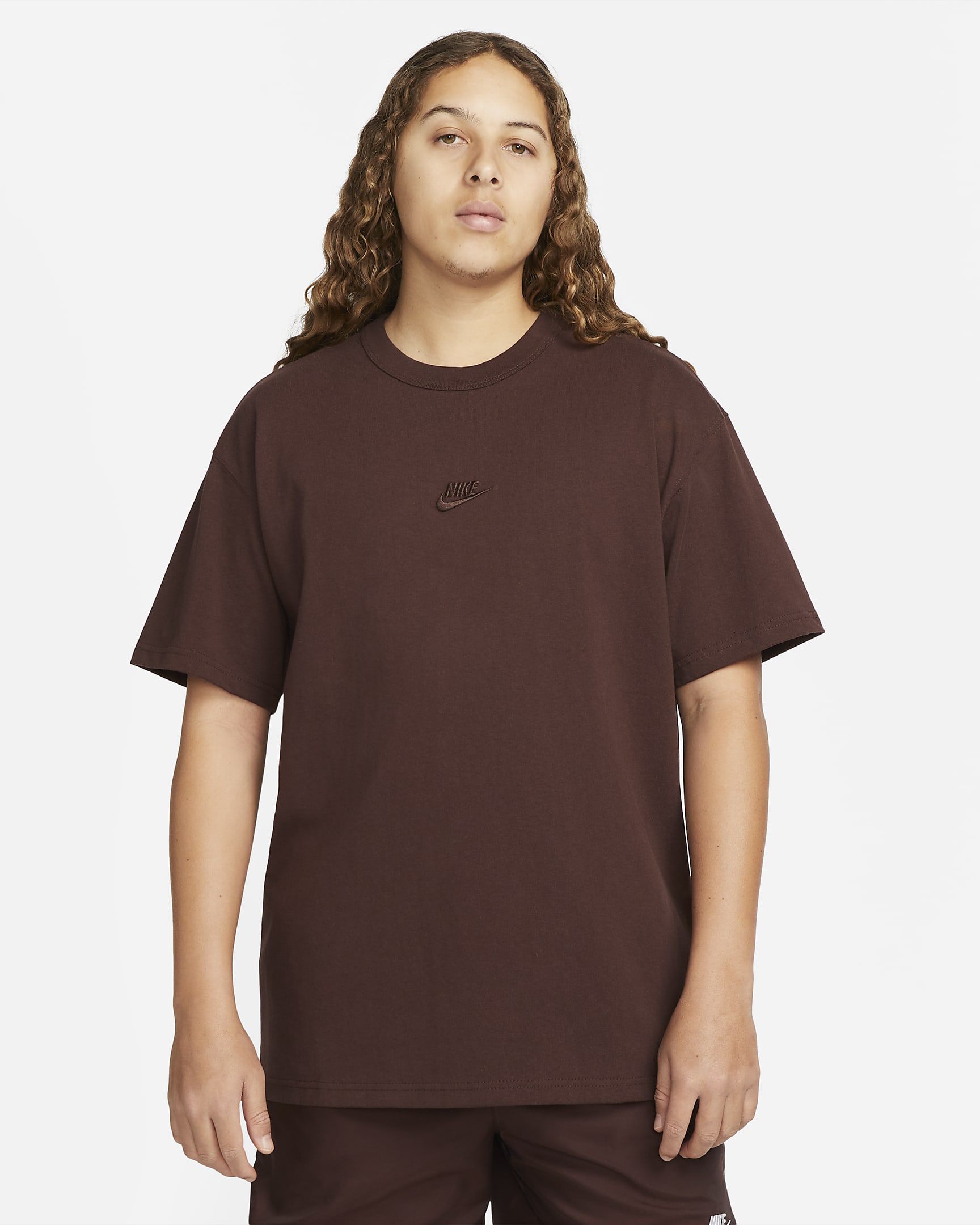 Nike Sportswear Premium Essentials Men's T-Shirt - Earth