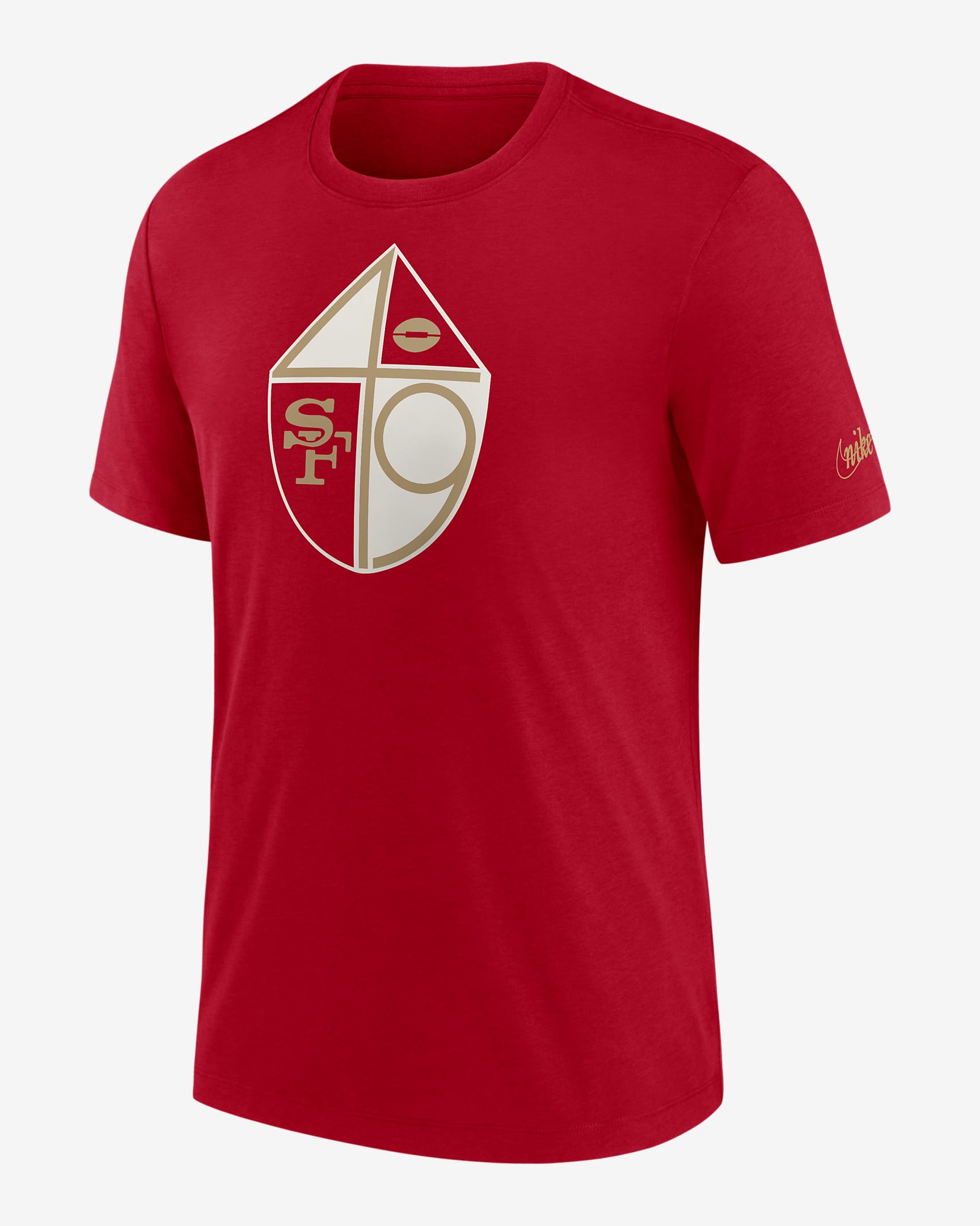 San Francisco 49ers Rewind Logo Men's Nike NFL T-Shirt. Nike.com
