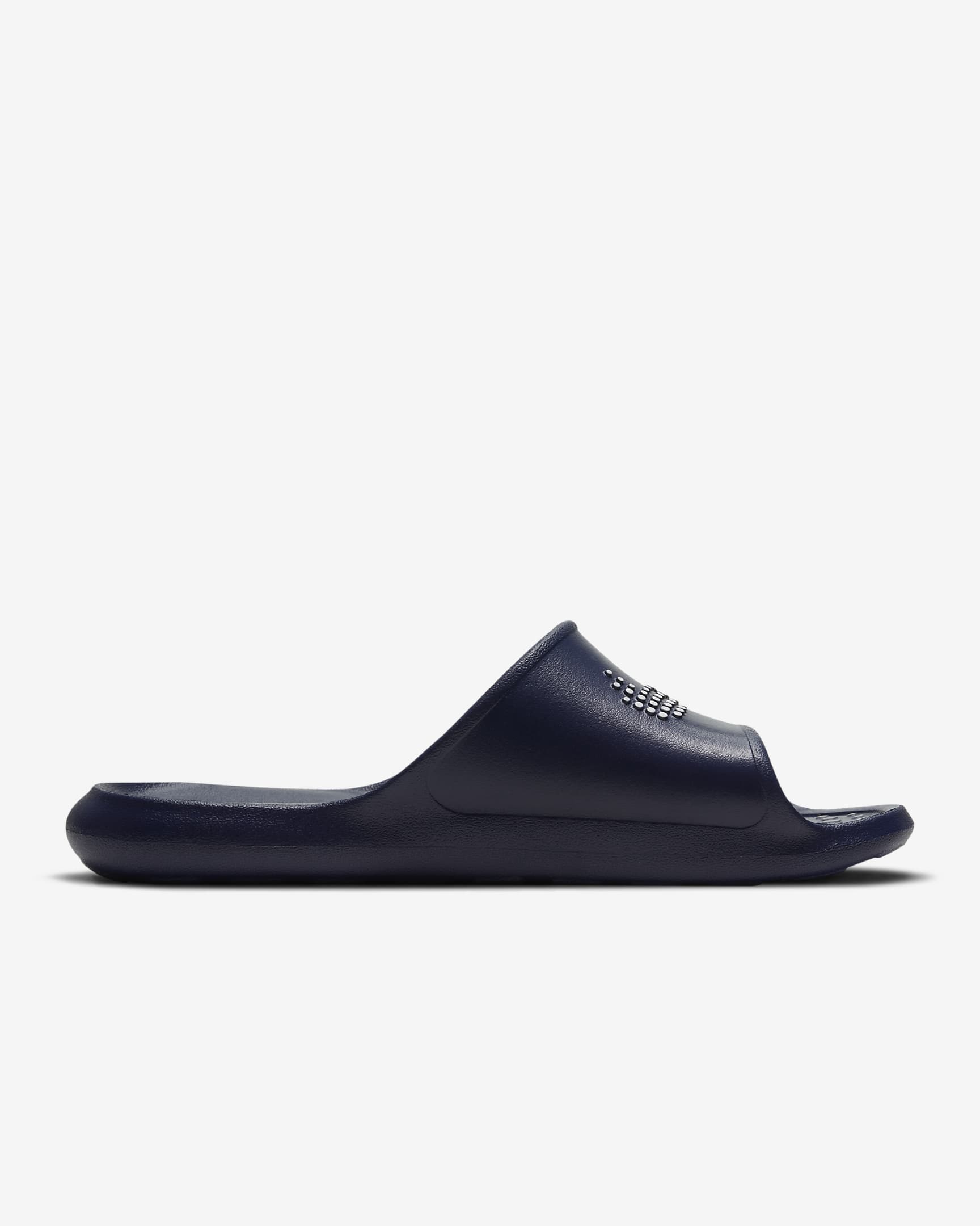 Męskie klapki pod prysznic Nike Victori One - Midnight Navy/Midnight Navy/Biel