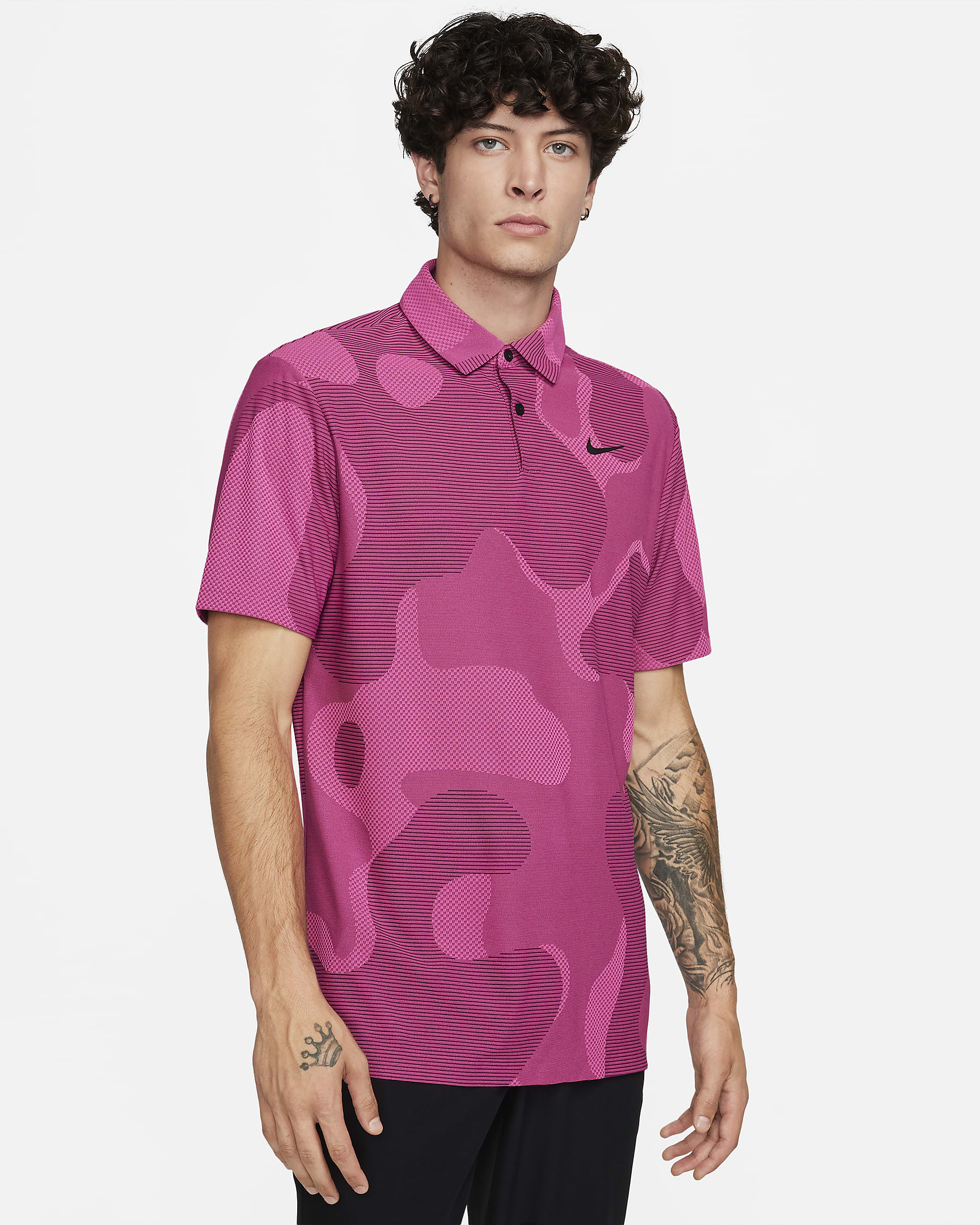 Nike Dri-FIT ADV Tour Men's Camo Golf Polo. Nike.com