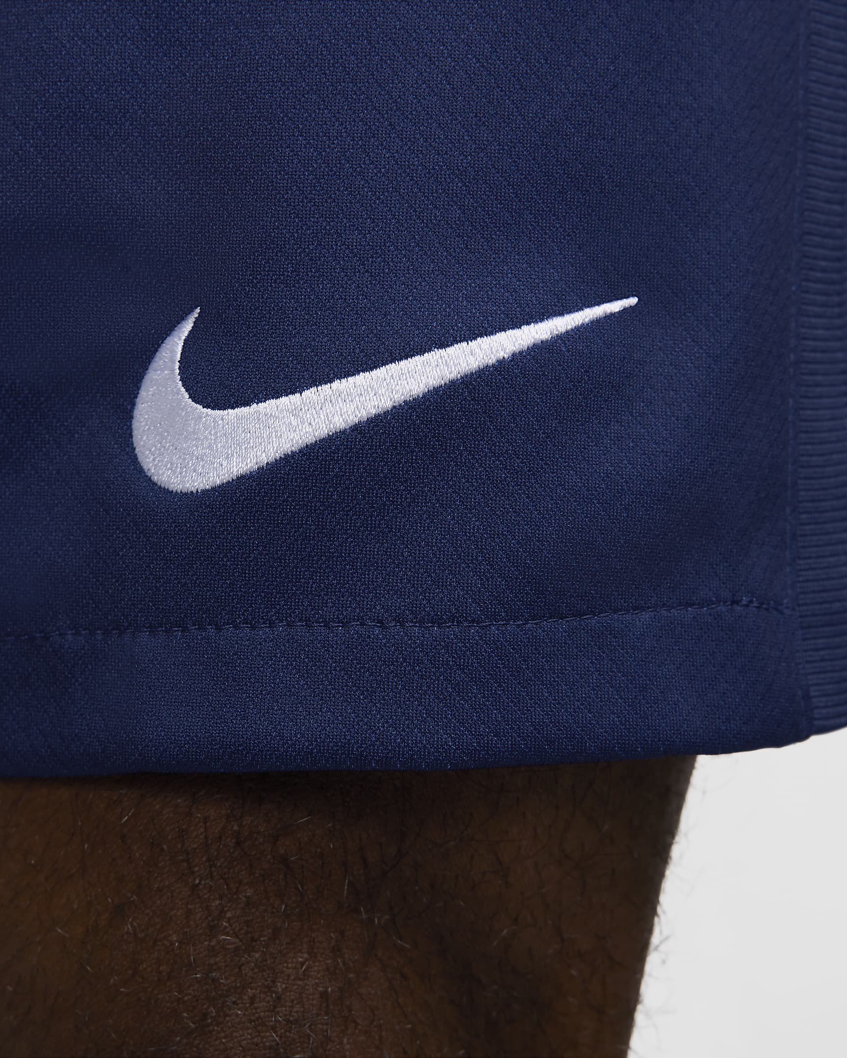 Paris Saint-Germain 2024/25 Stadium Home Men's Nike Dri-FIT Football Replica Shorts - Midnight Navy/White