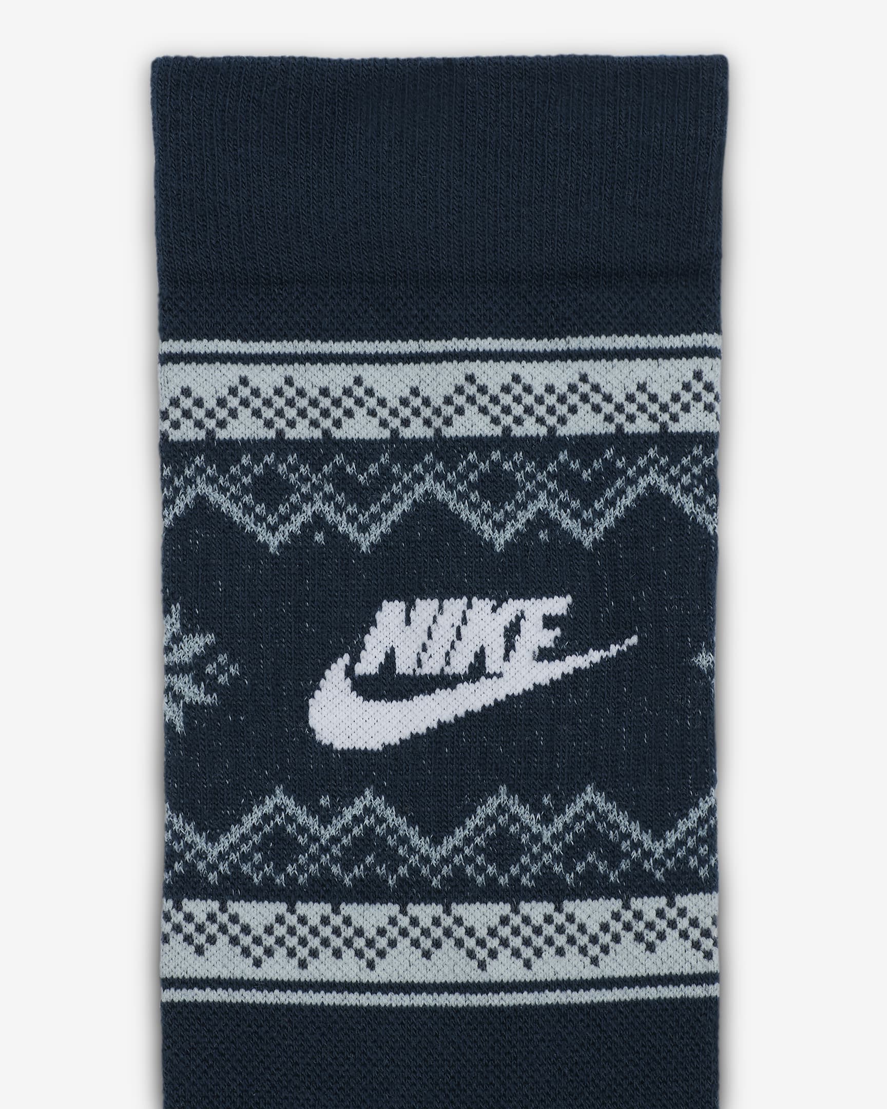 Nike Everyday Essentials Crew-Socken (1 Paar) - Armory Navy/Glacier Blue/Weiß