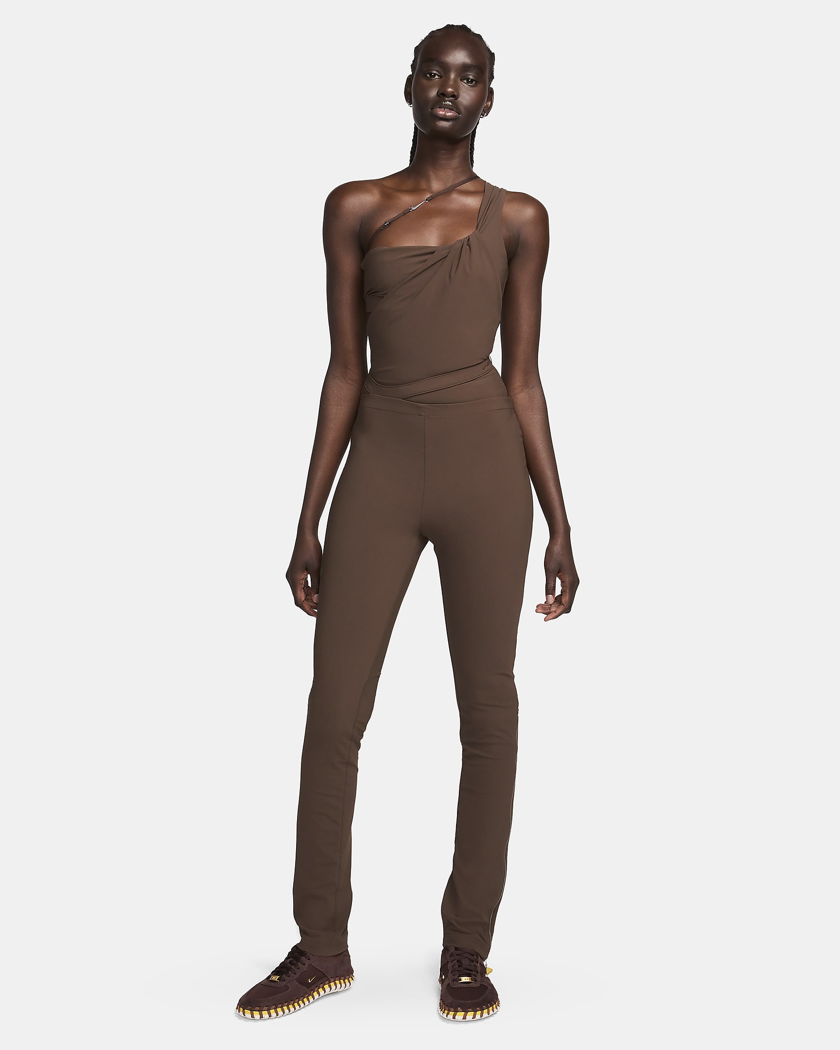 Nike x Jacquemus Women's Pants - Cacao Wow