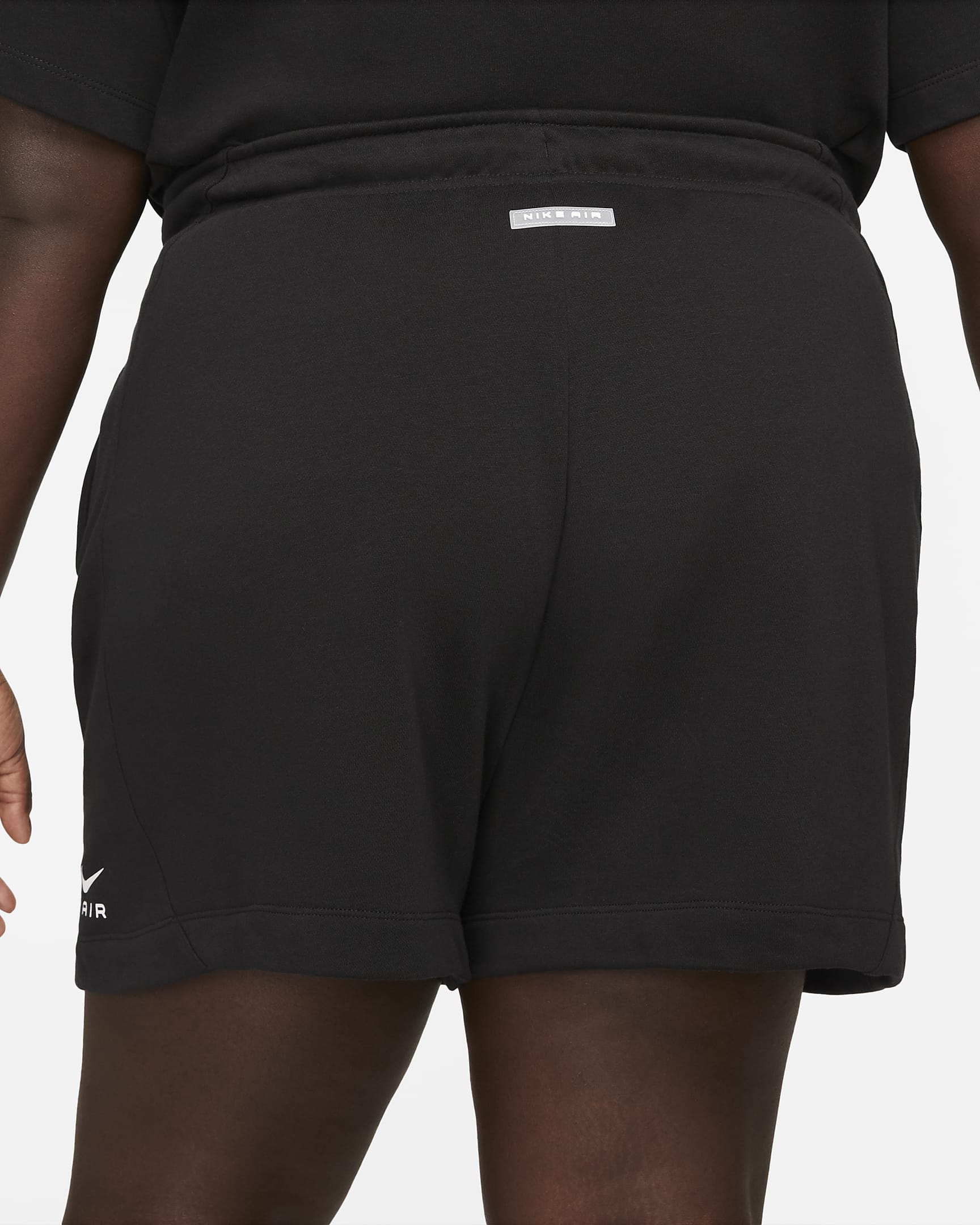 Nike Air Women's Mid-Rise Fleece Shorts (Plus Size). Nike PT