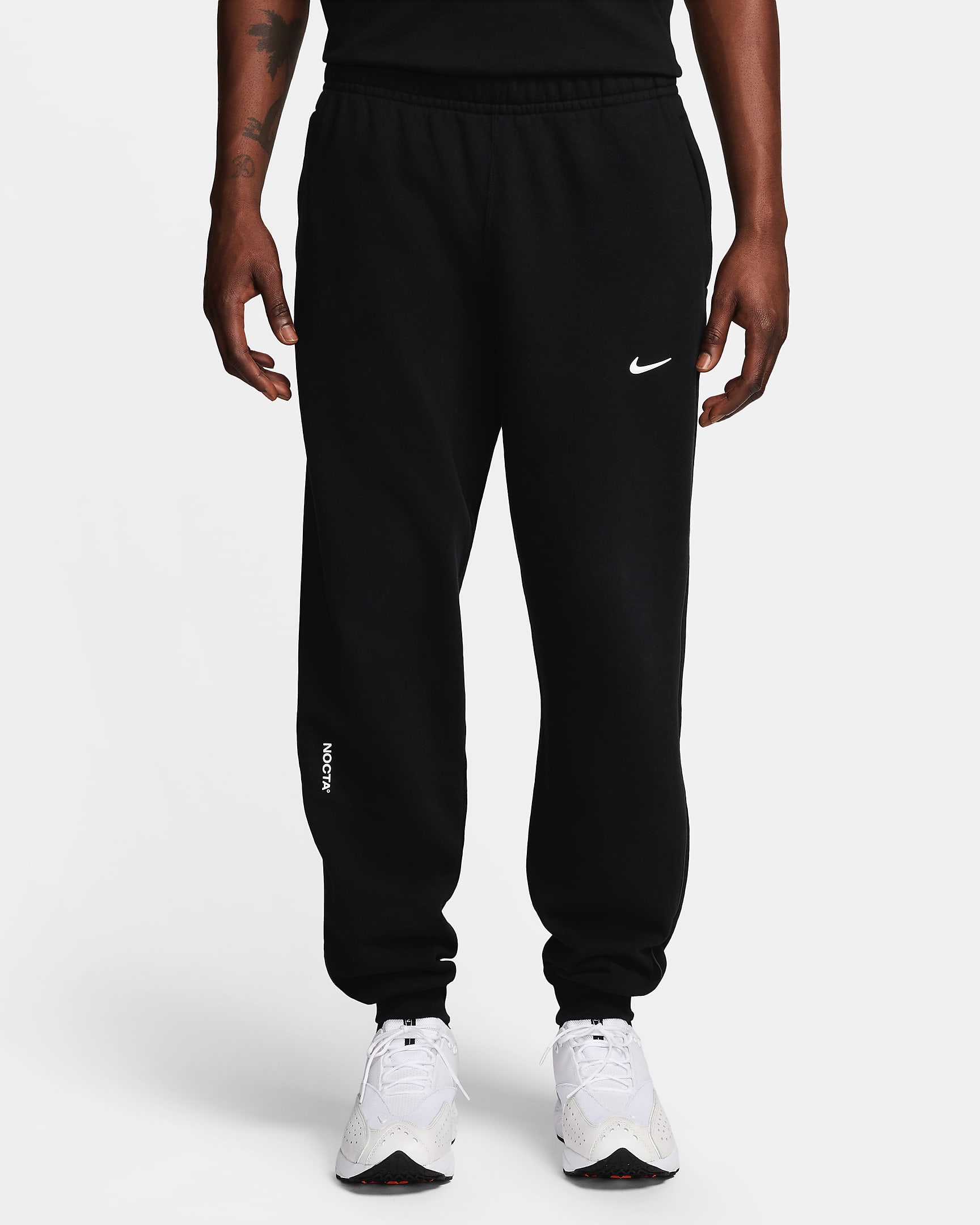 NOCTA NOCTA Fleece CS Tracksuit Bottoms - Black/Black/White