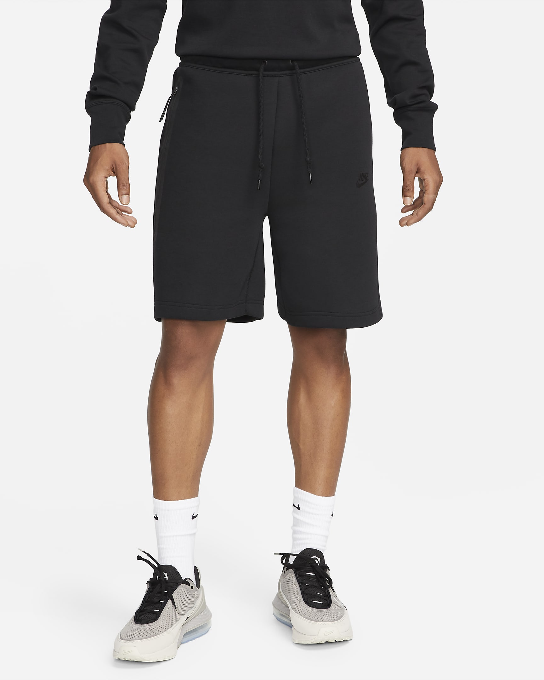 Nike Sportswear Tech Fleece férfi rövidnadrág - Fekete/Fekete