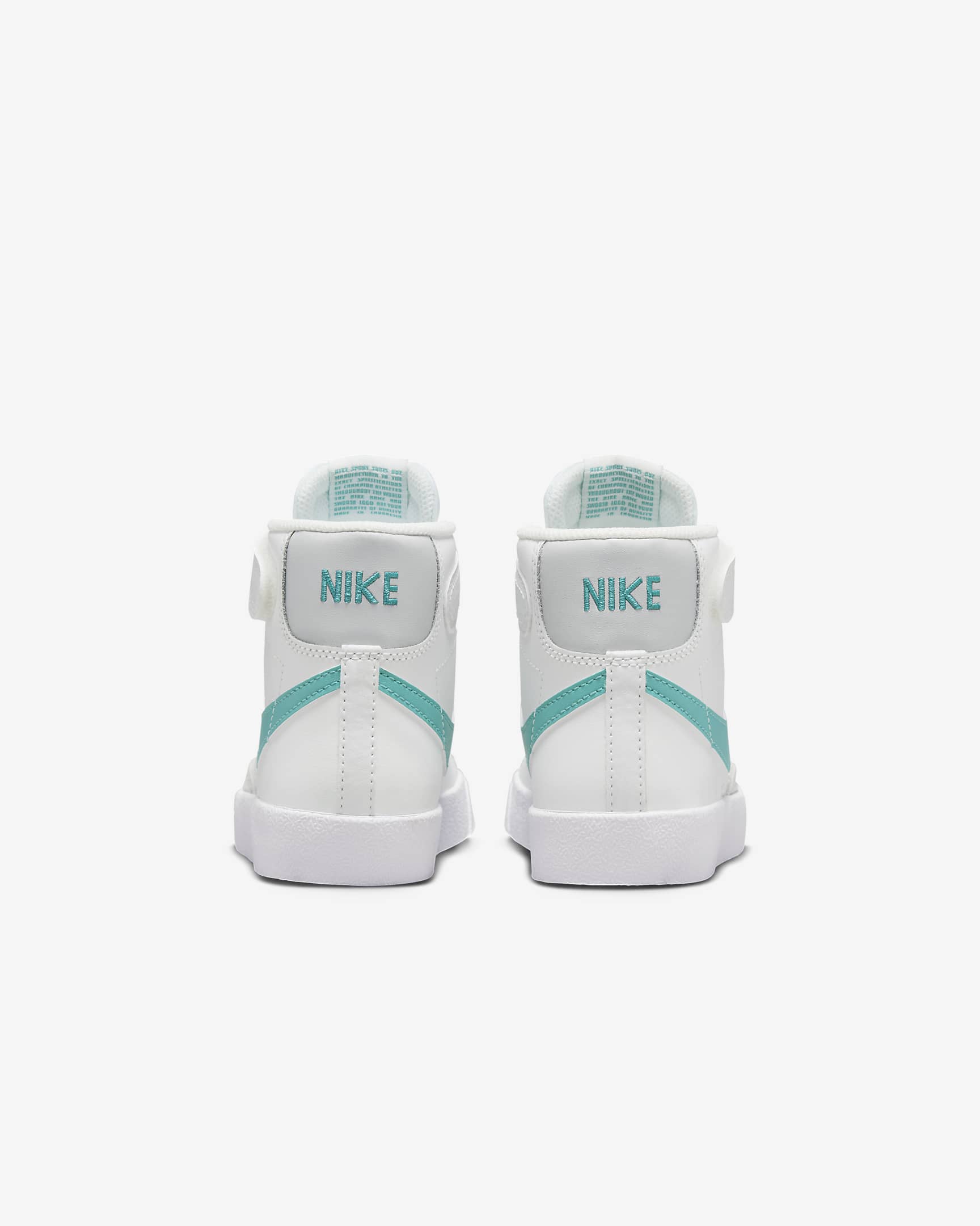 Nike Blazer Mid '77 Younger Kids' Shoes - Summit White/White/Photon Dust/Dusty Cactus