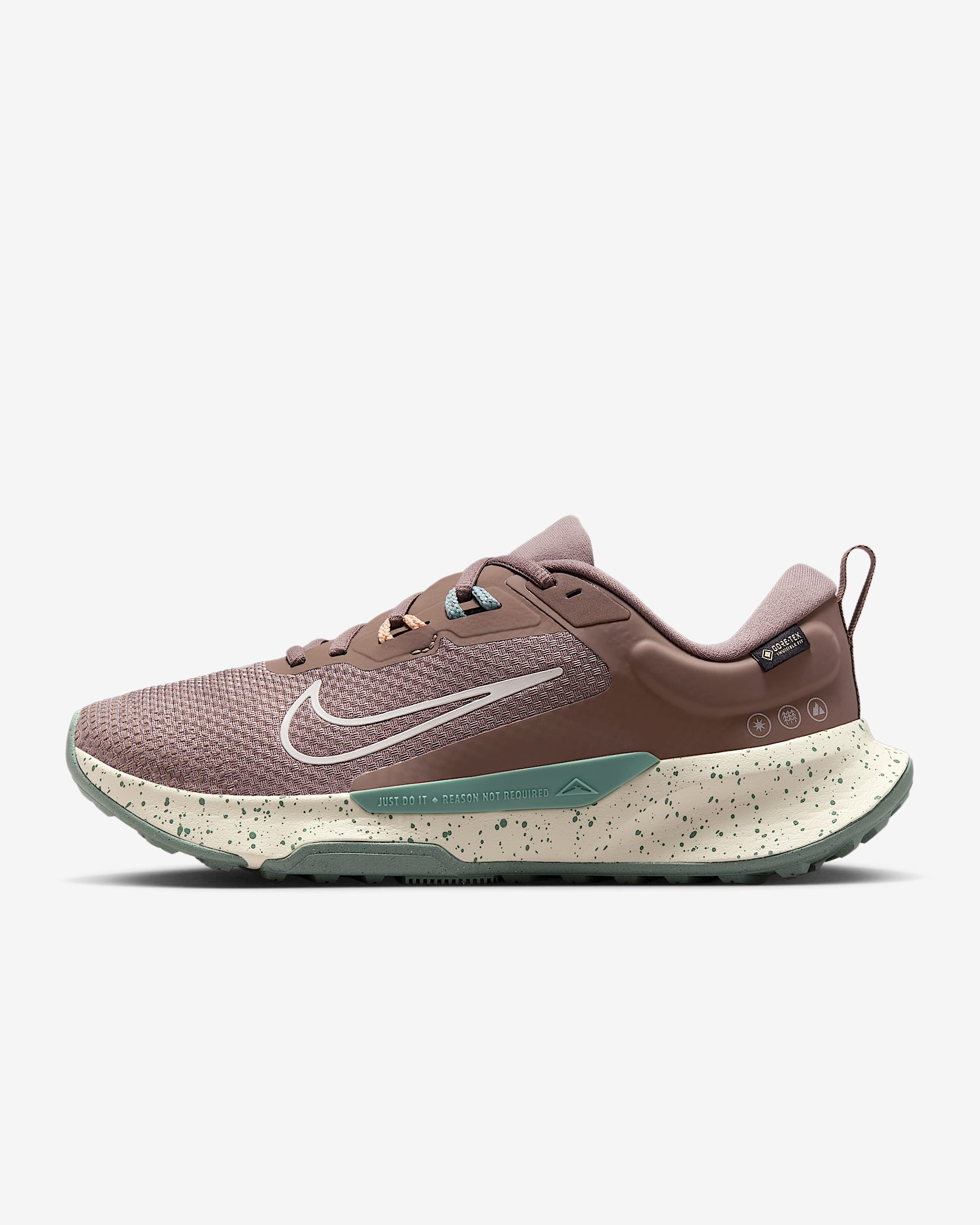 Nike Juniper Trail 2 GORE-TEX Zapatillas de trail running para el mal tiempo - Mujer - Mink Brown/Cannon/Orange Chalk/Soft Pearl
