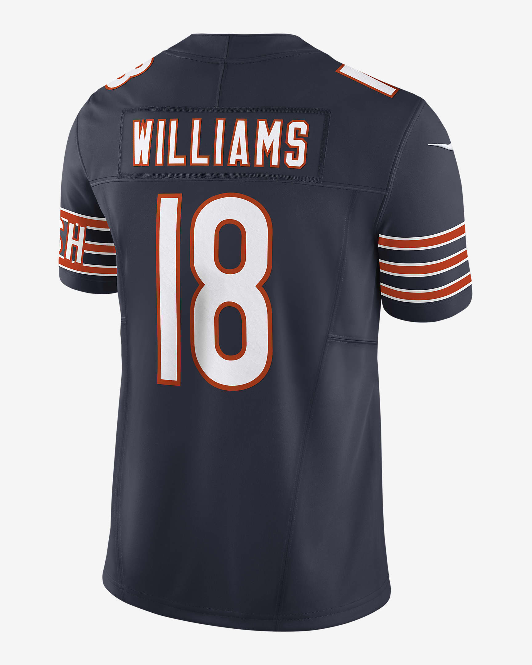 Caleb Williams Chicago Bears Men's Nike Dri-FIT NFL Limited Jersey - Navy