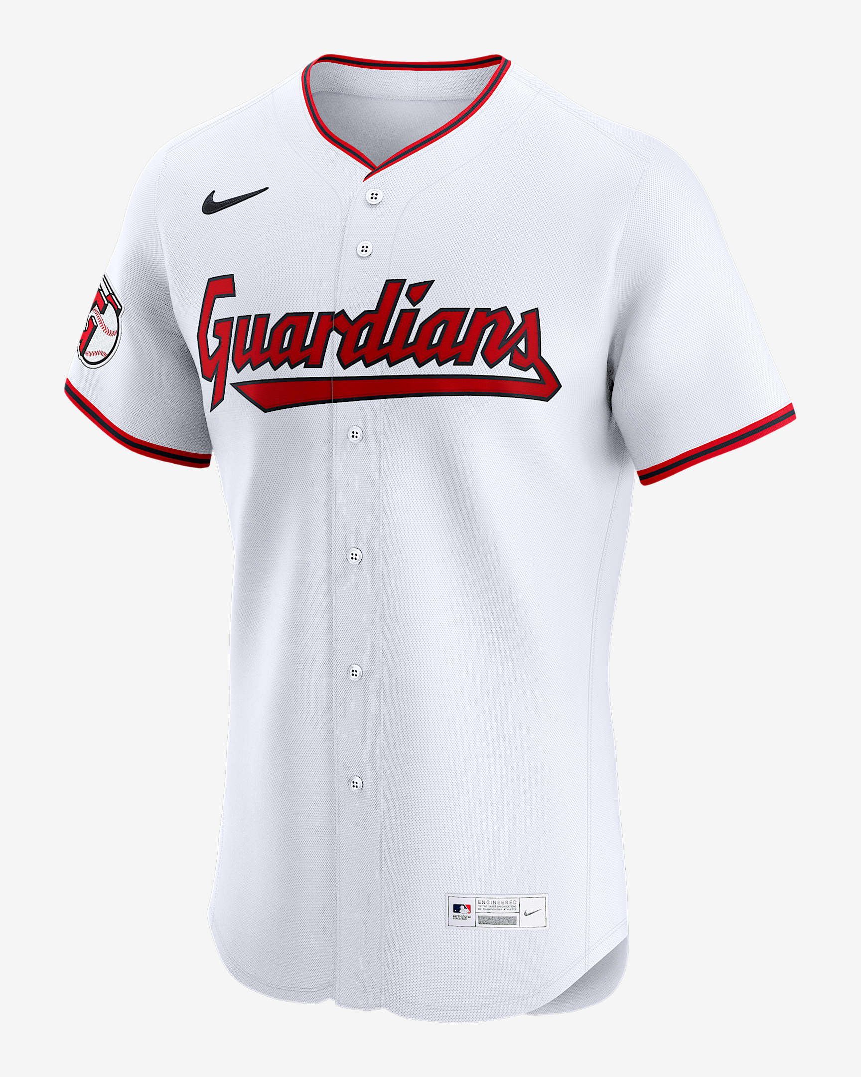 Cleveland Guardians Men's Nike Dri-FIT ADV MLB Elite Jersey - White