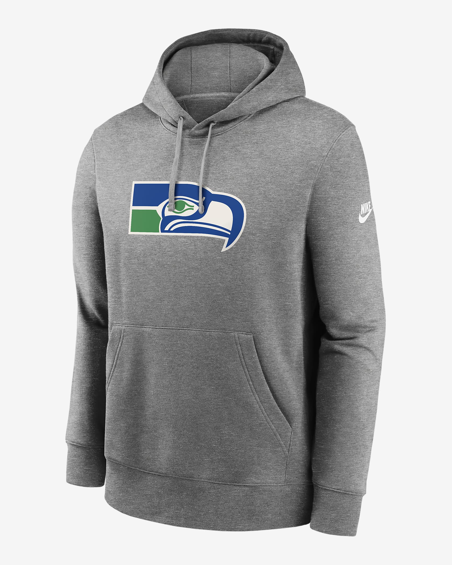 Seattle Seahawks Rewind Club Logo Men’s Nike NFL Pullover Hoodie.