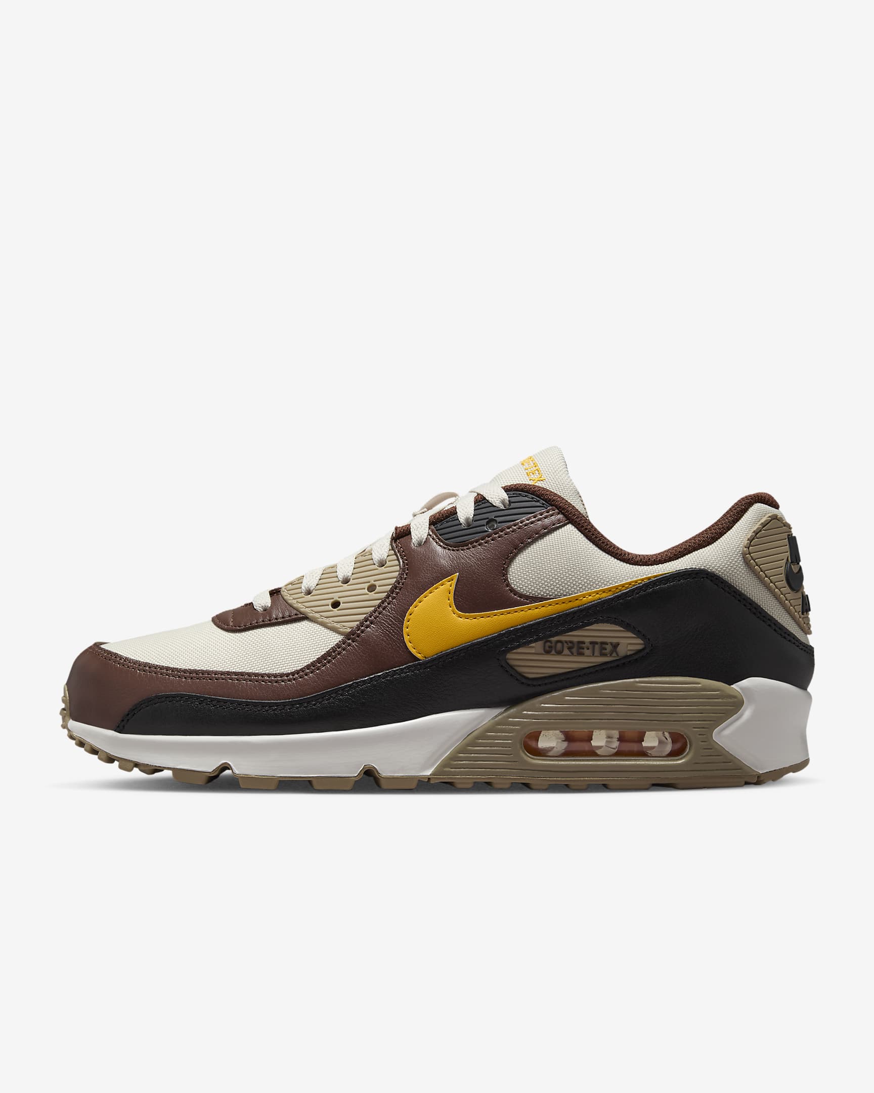 Nike Air Max 90 GORE-TEX winterfester Schuh (Herren) - Cacao Wow/Khaki/Schwarz/Light Orewood Brown