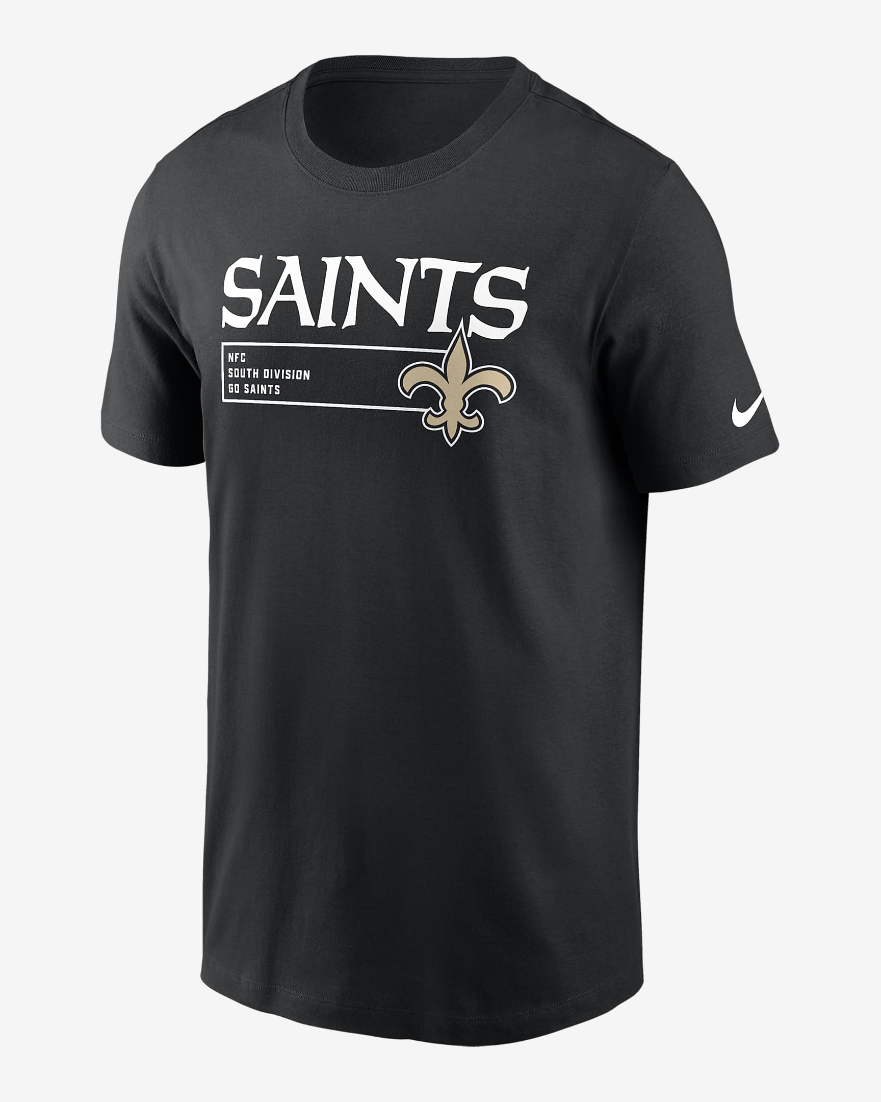 New Orleans Saints Division Essential Men's Nike NFL T-Shirt. Nike.com