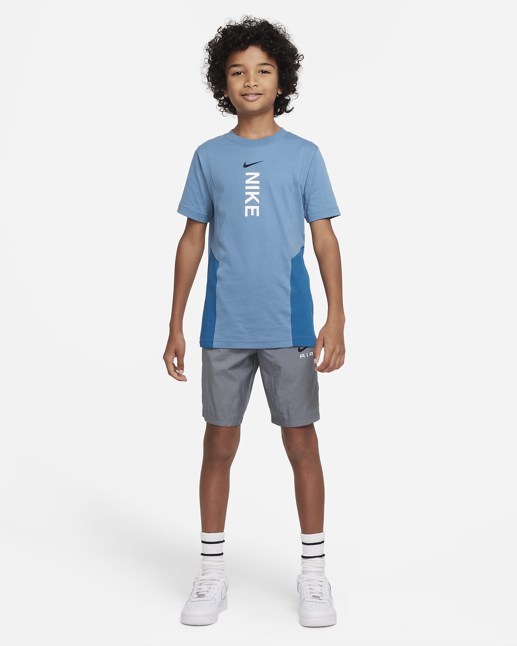 Nike Sportswear Hybrid Older Kids' (Boys') Top. Nike NL