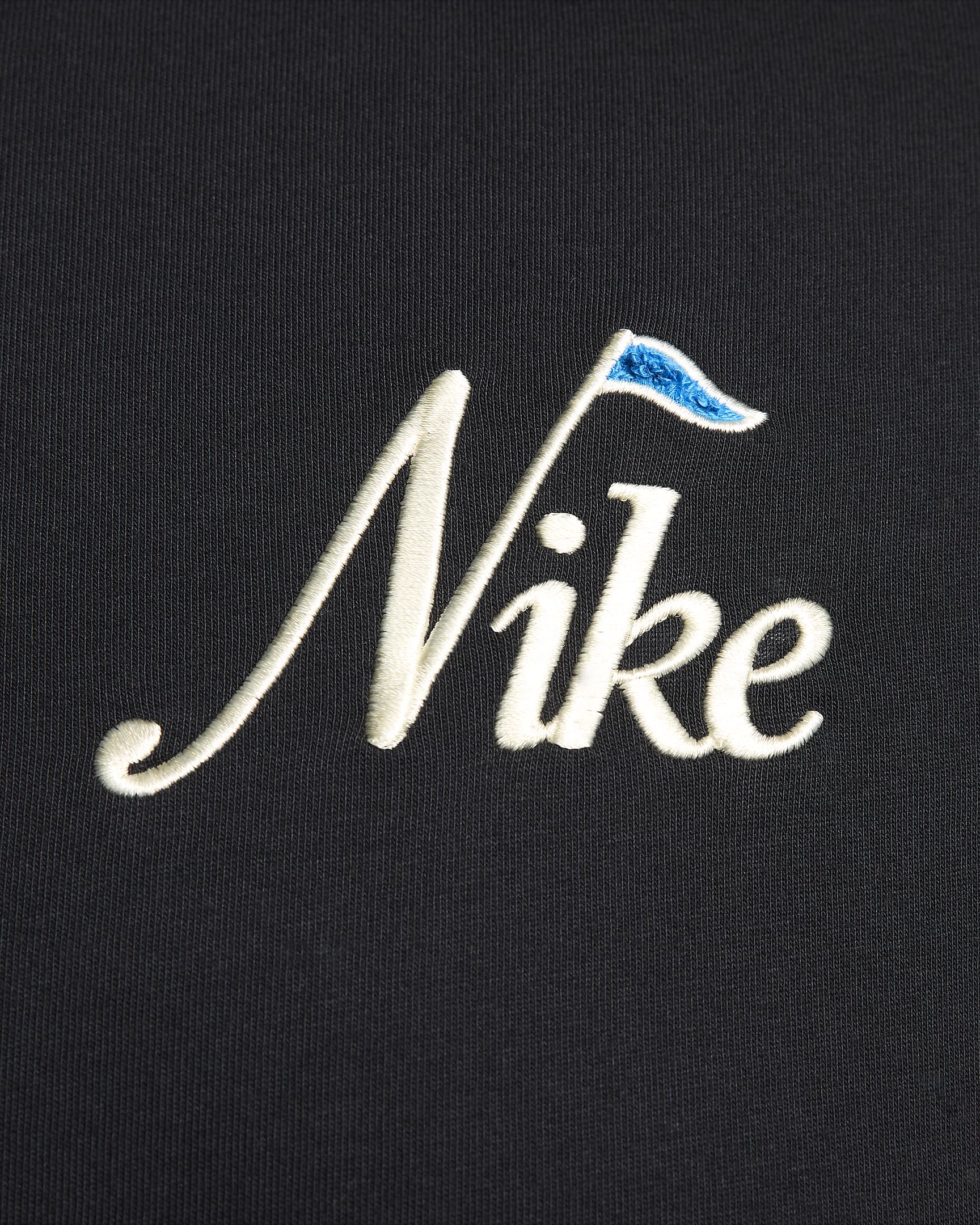 Nike golf-T-skjorte til herre - Svart