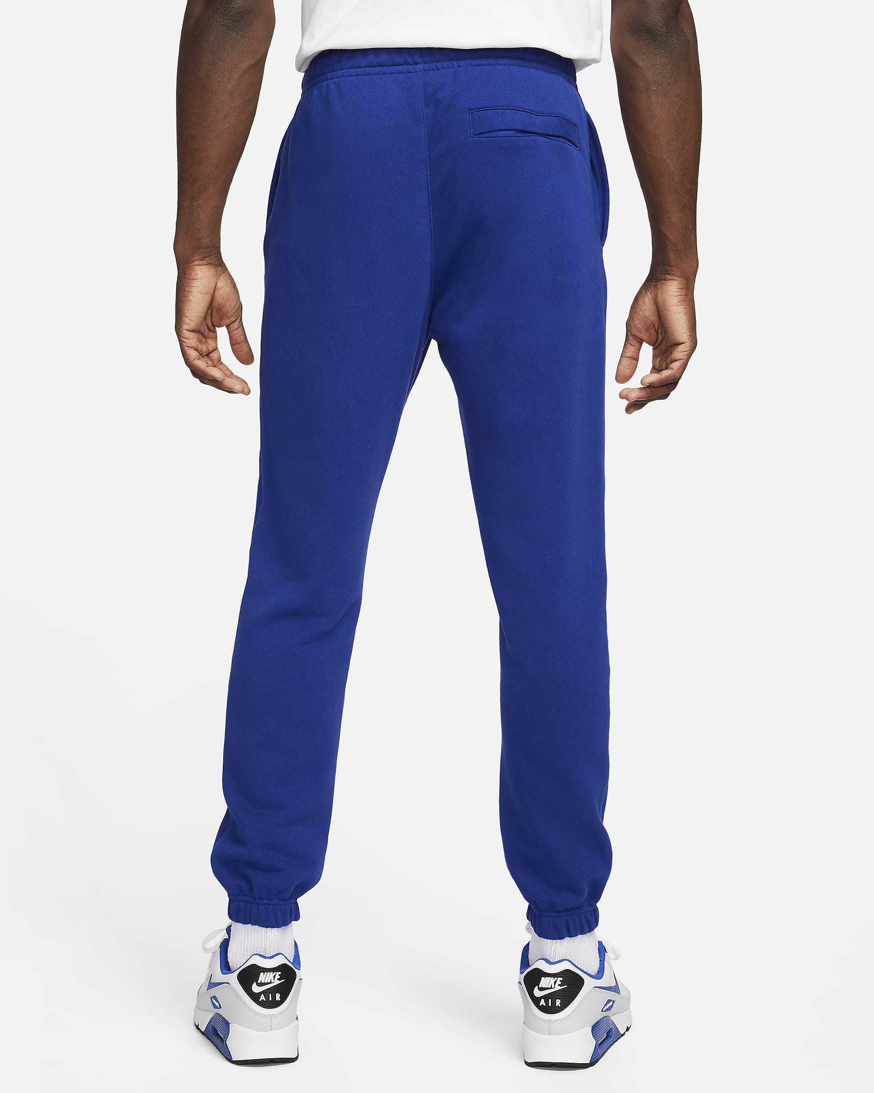 FC Barcelona Club Men's Nike Soccer French Terry Pants - Deep Royal Blue/University Gold