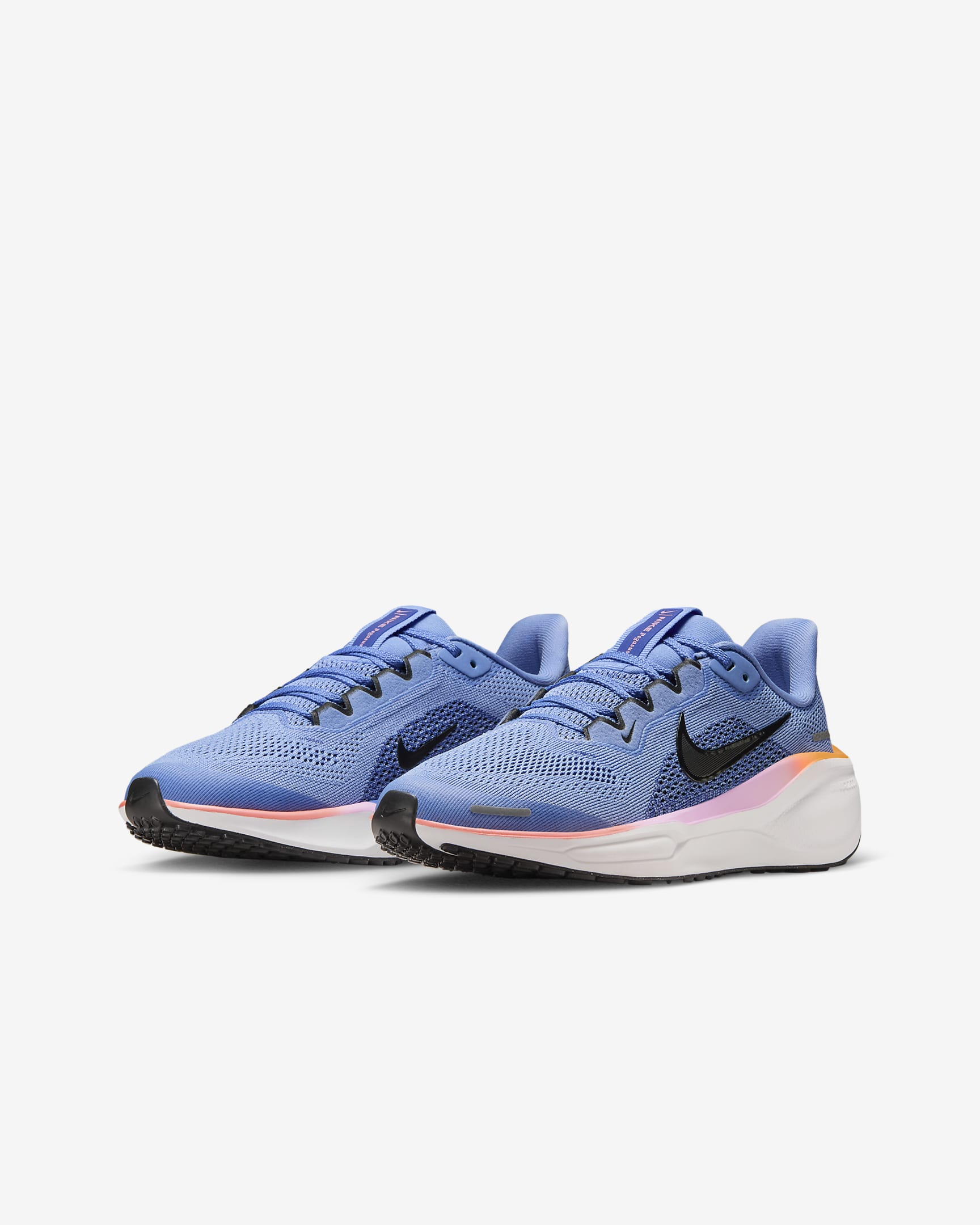 Nike Pegasus 41 Older Kids' Road Running Shoes - Royal Pulse/Astronomy Blue/Laser Orange/Black