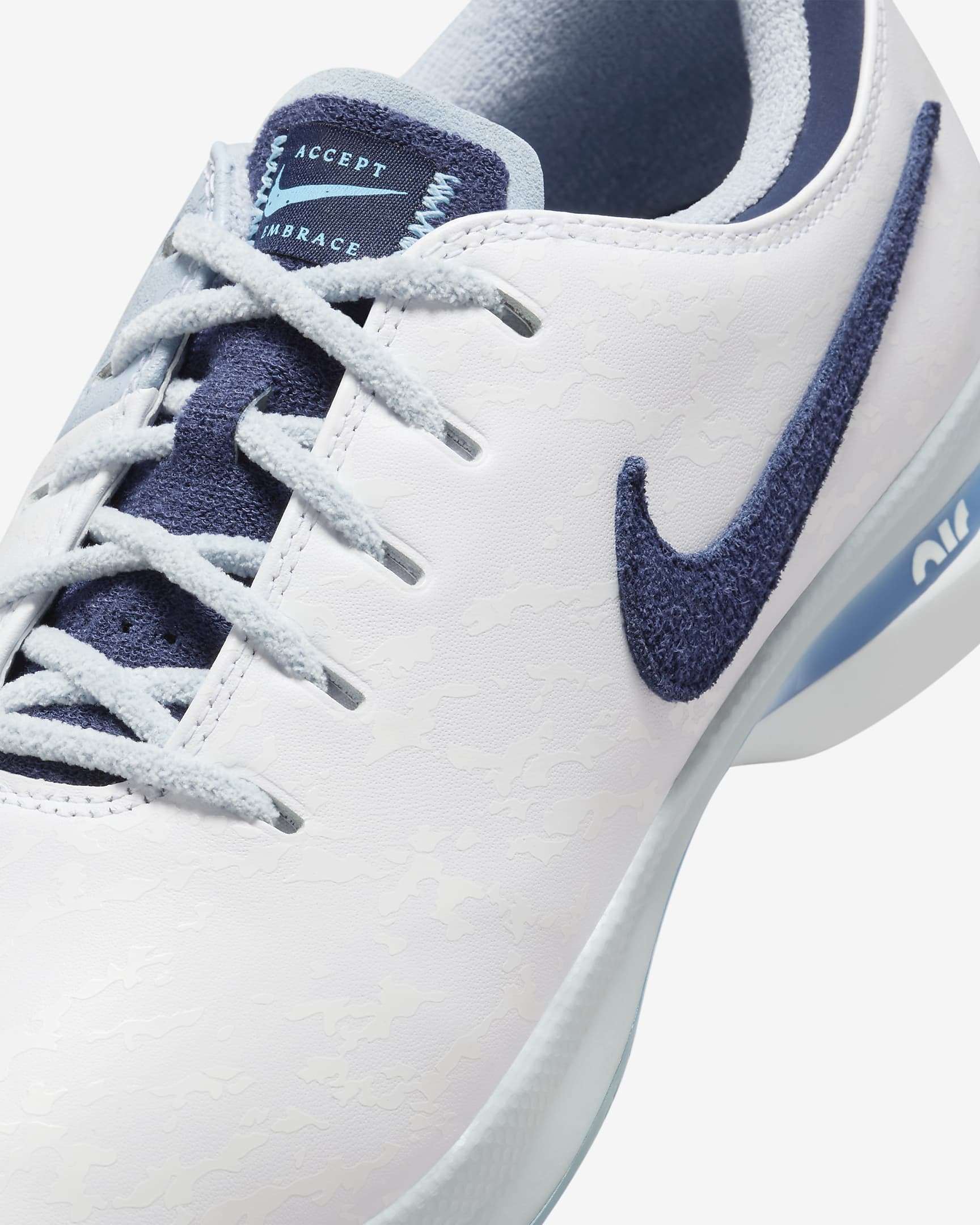 Nike Air Zoom Victory Tour 3 NRG golfsko - Hvit/Aquarius Blue/Light Armory Blue/Midnight Navy