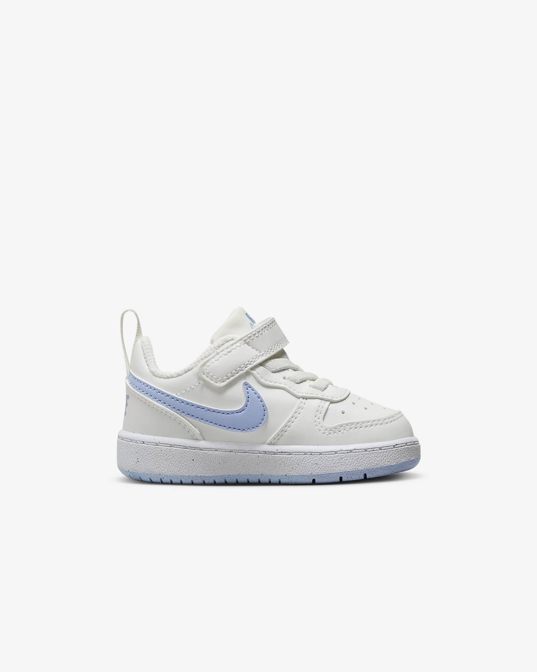 Nike Court Borough Low Recraft Baby/Toddler Shoes - Summit White/Cobalt Bliss