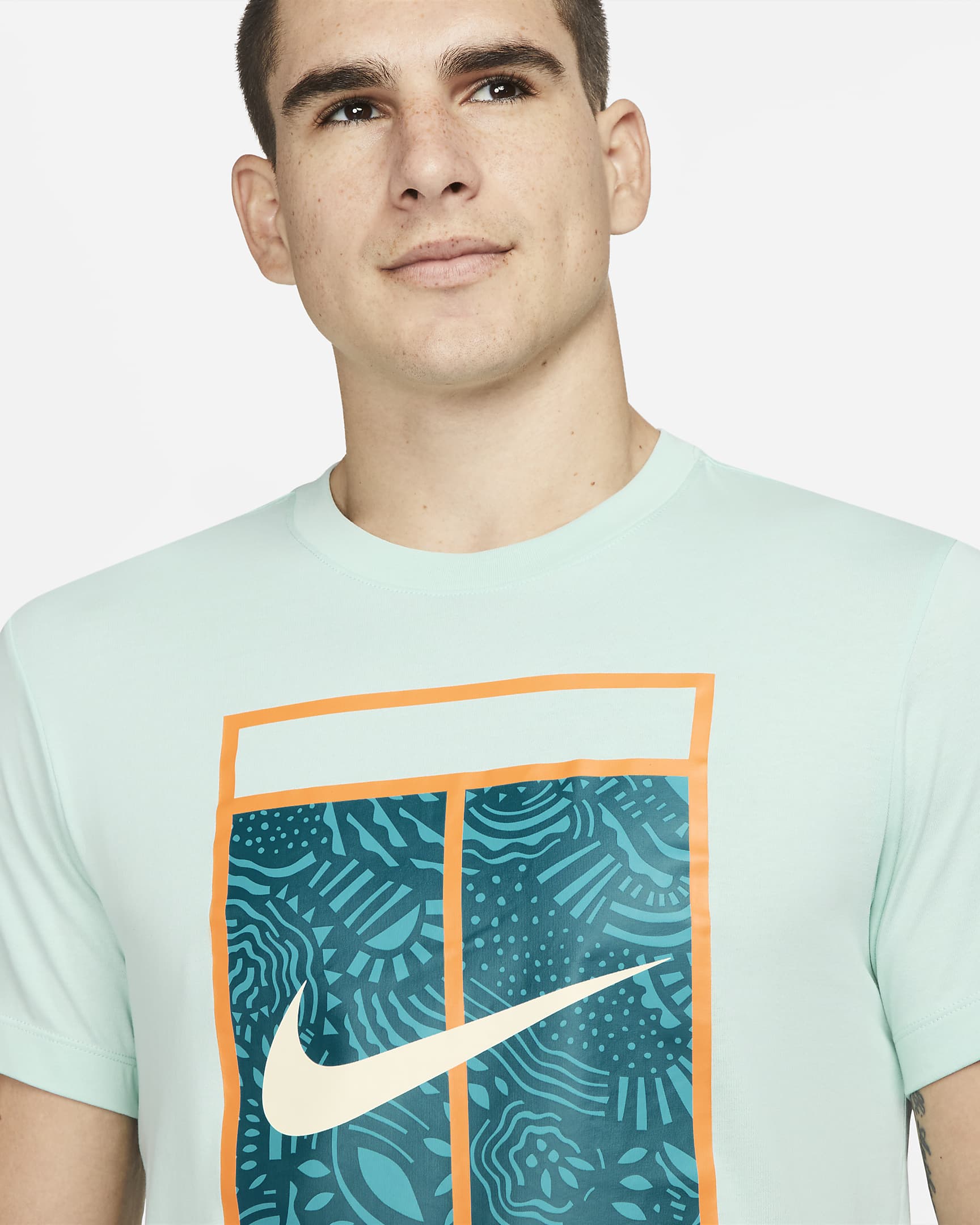 NikeCourt DriFIT Men's Tennis TShirt. Nike IE
