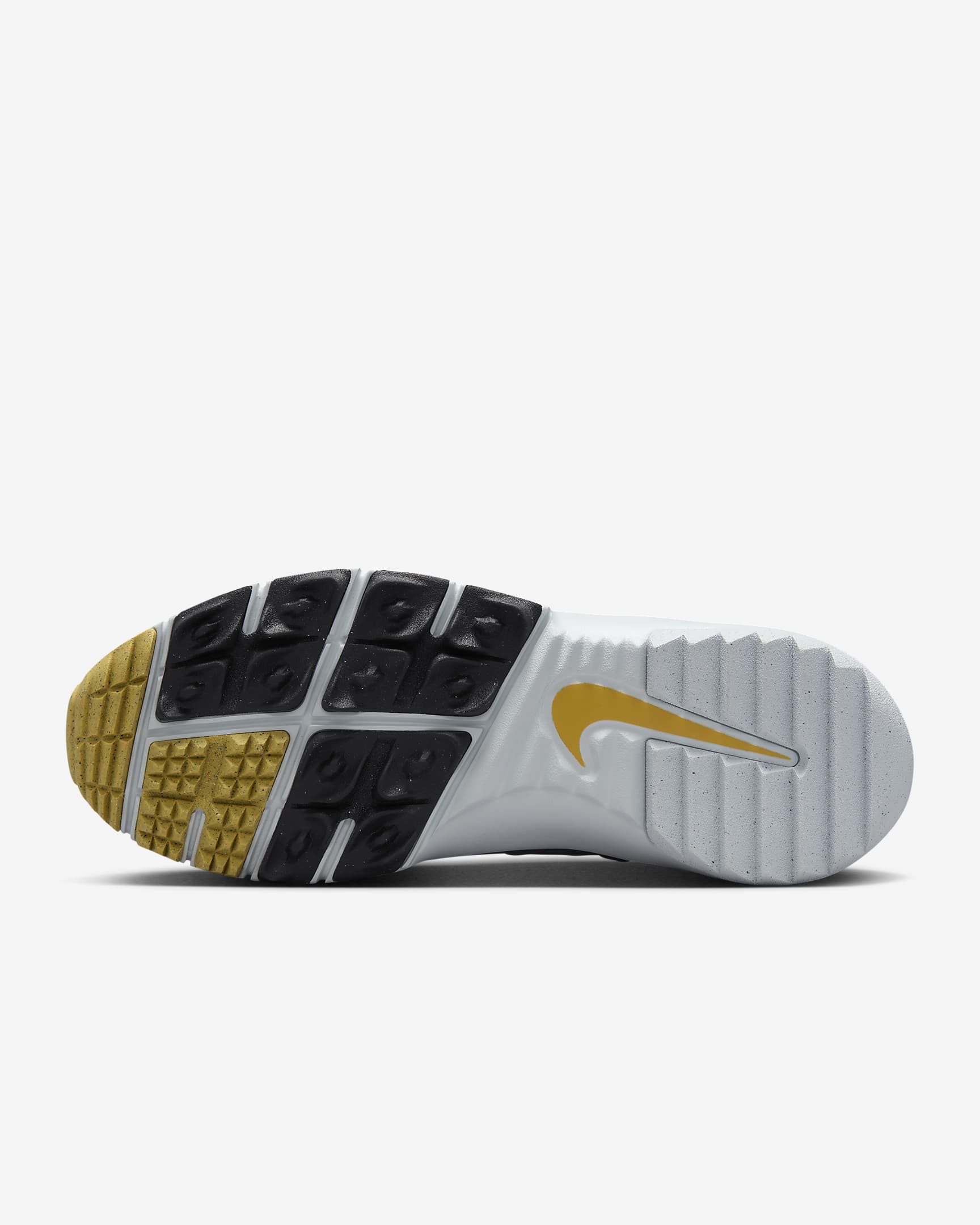 Nike Free Golf NN Golf Shoes - Black/Cool Grey/Pure Platinum/Infinite Gold