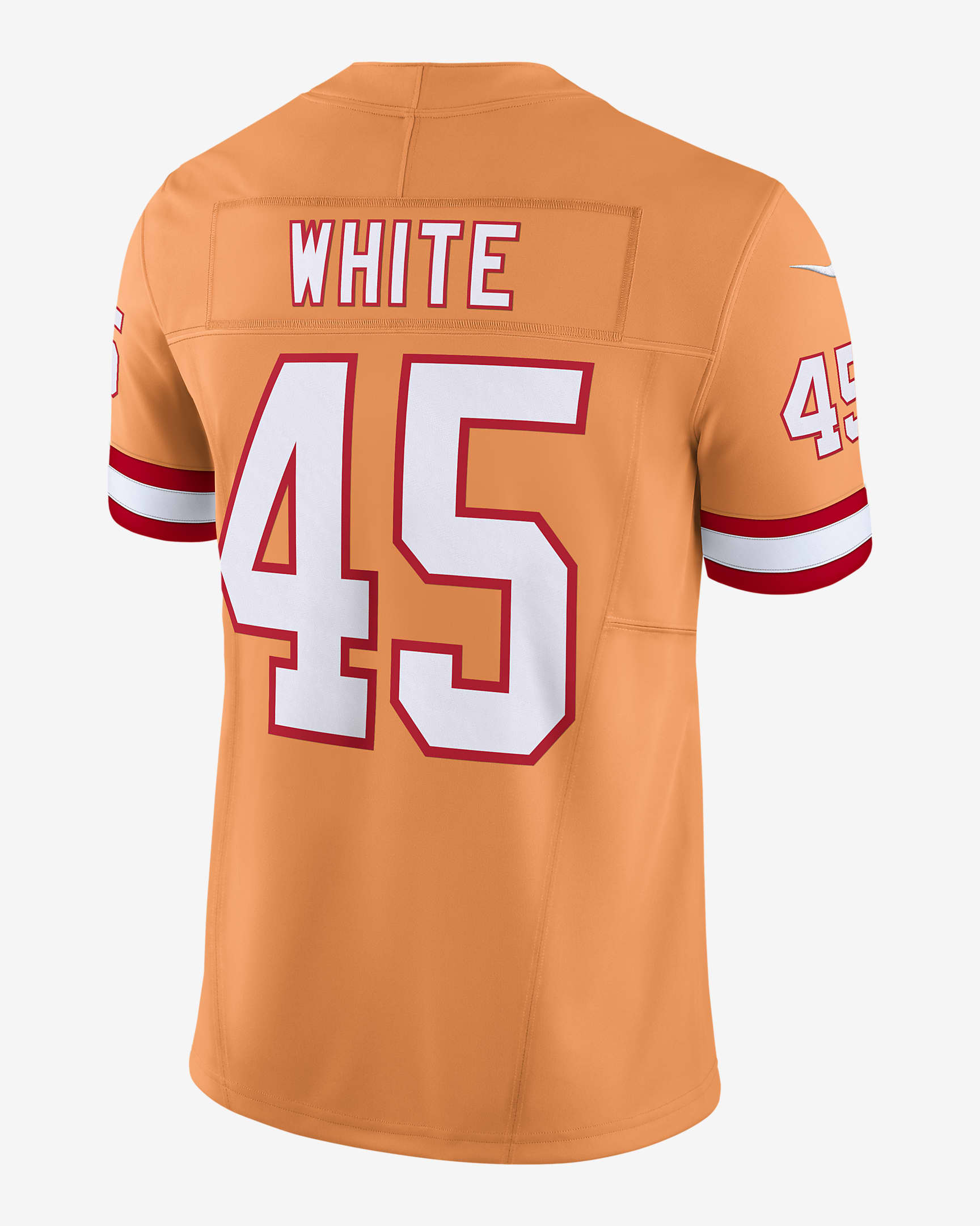 Devin White Tampa Bay Buccaneers Men's Nike Dri-FIT NFL Limited Football Jersey - Orange