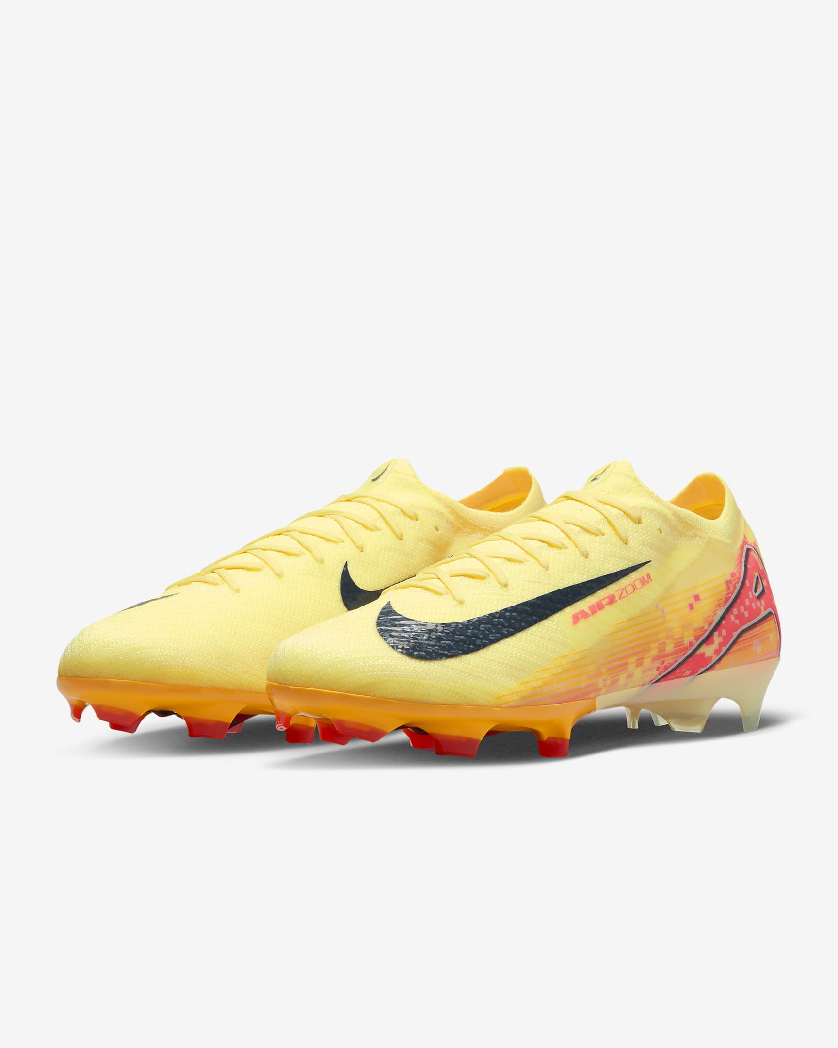 Nike Mercurial Vapor 16 Elite FG AS Botas de fútbol de perfil bajo para terreno firme - Light Laser Orange/Armory Navy