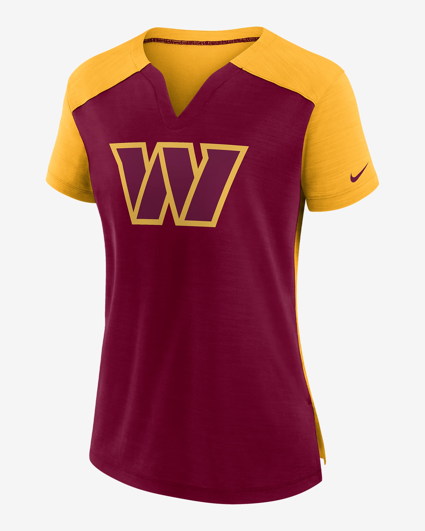 Playera para mujer Nike Dri-FIT Exceed (NFL Washington Commanders ...