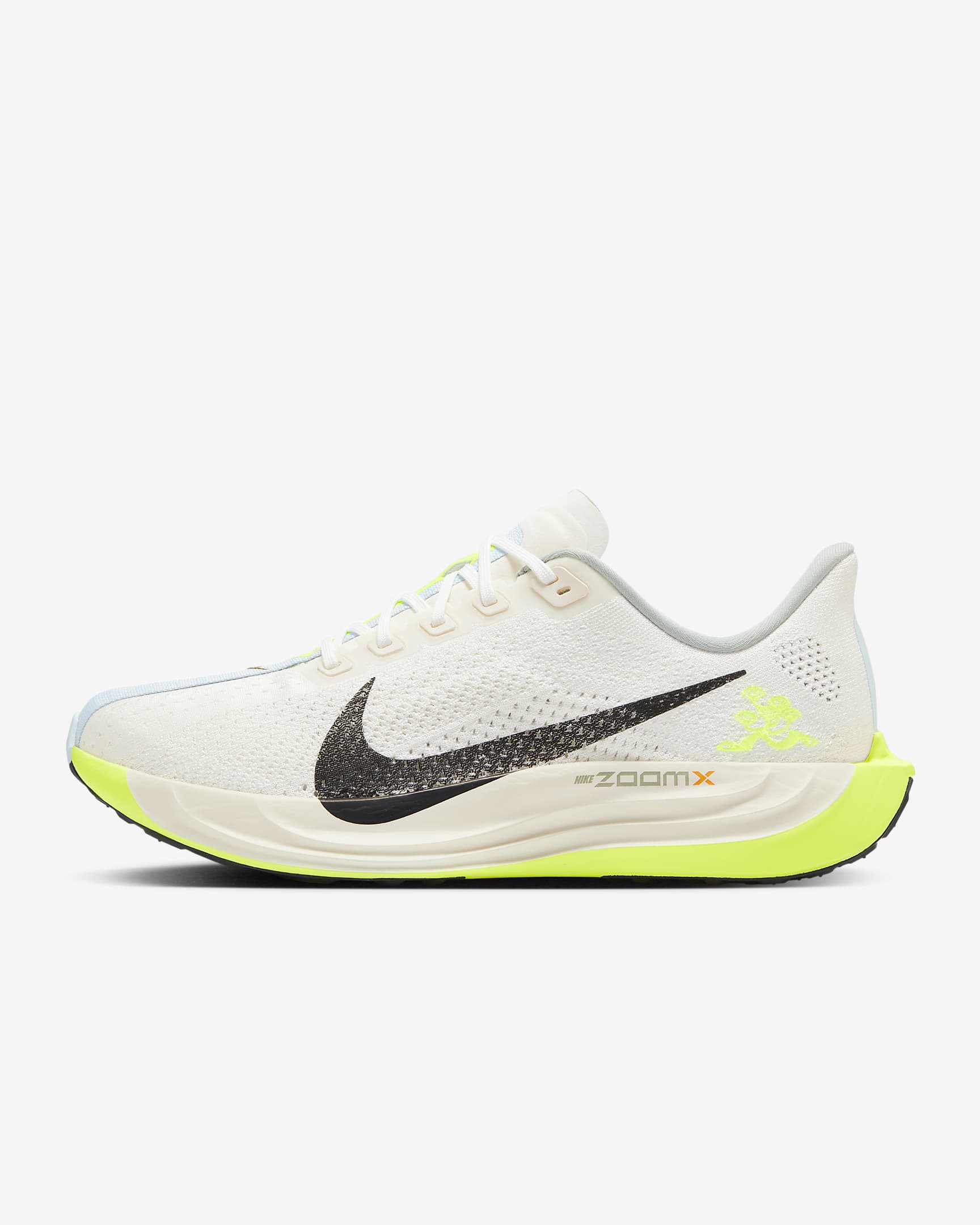 Nike Pegasus Plus Men's Road Running Shoes - Sail/Pale Ivory/Volt/Black