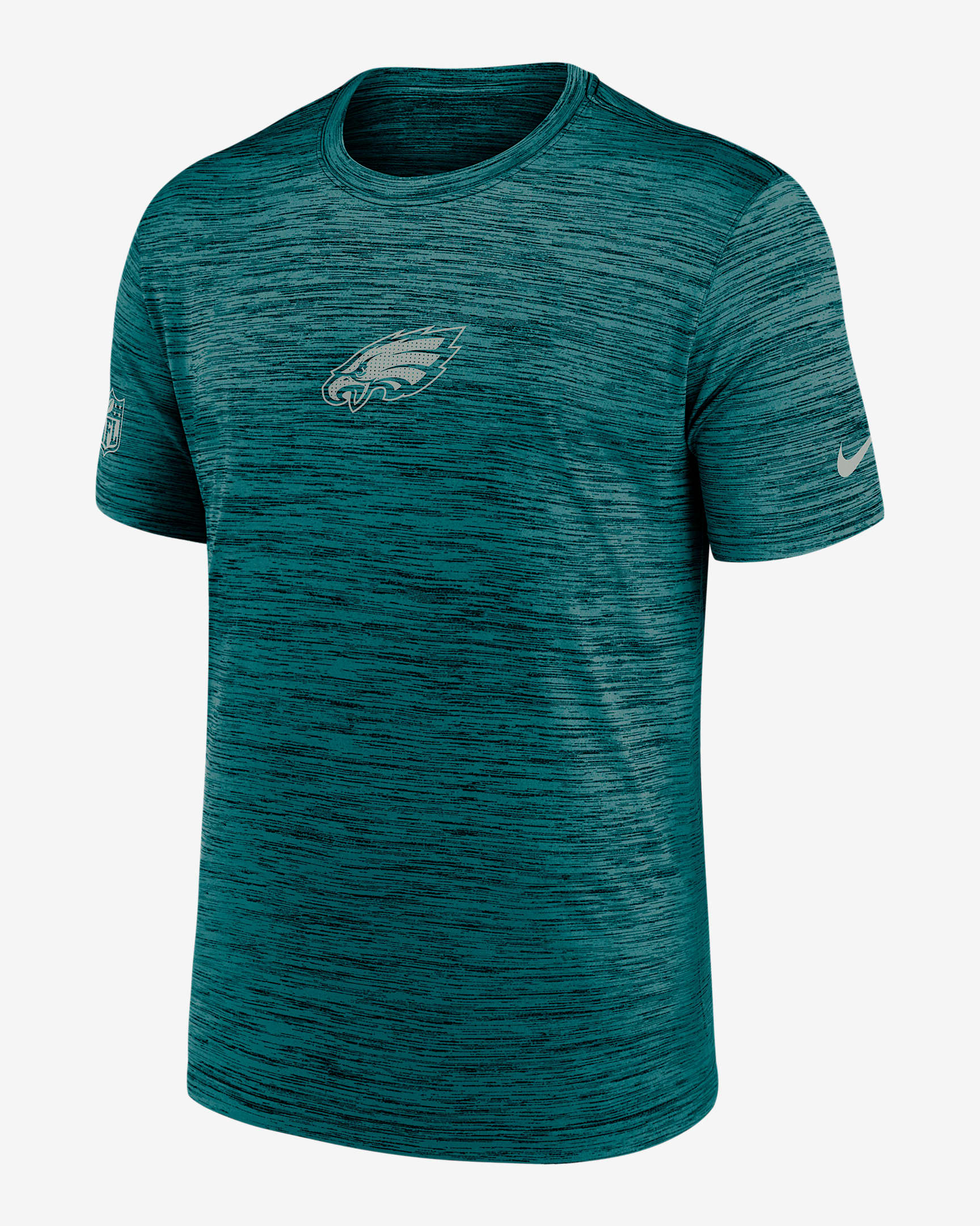 Philadelphia Eagles Sideline Team Issue Velocity Men's Nike Dri-FIT NFL T-Shirt - Teal