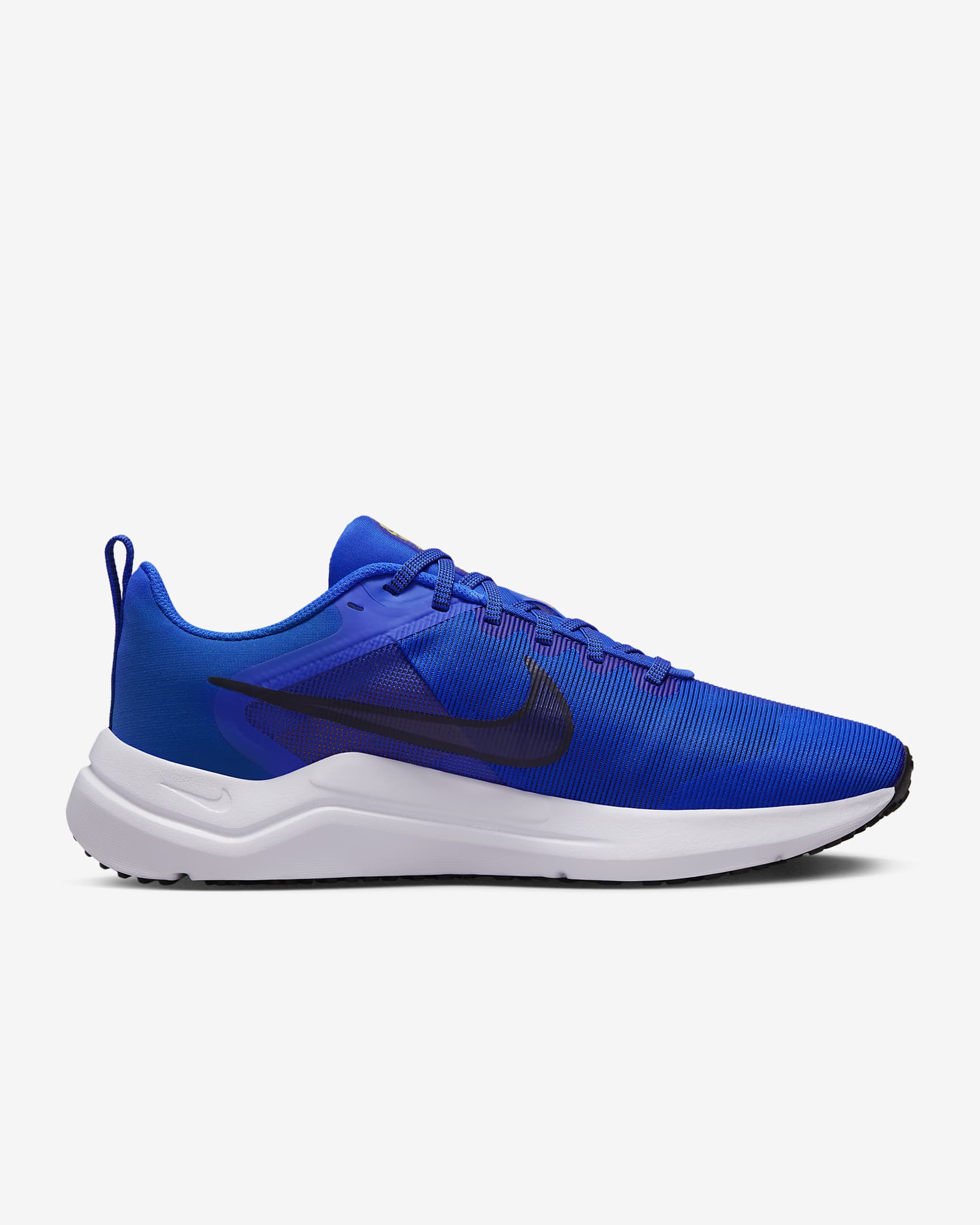 Nike Downshifter 12 Men's Road Running Shoes - Racer Blue/High Voltage/Sundial/Black