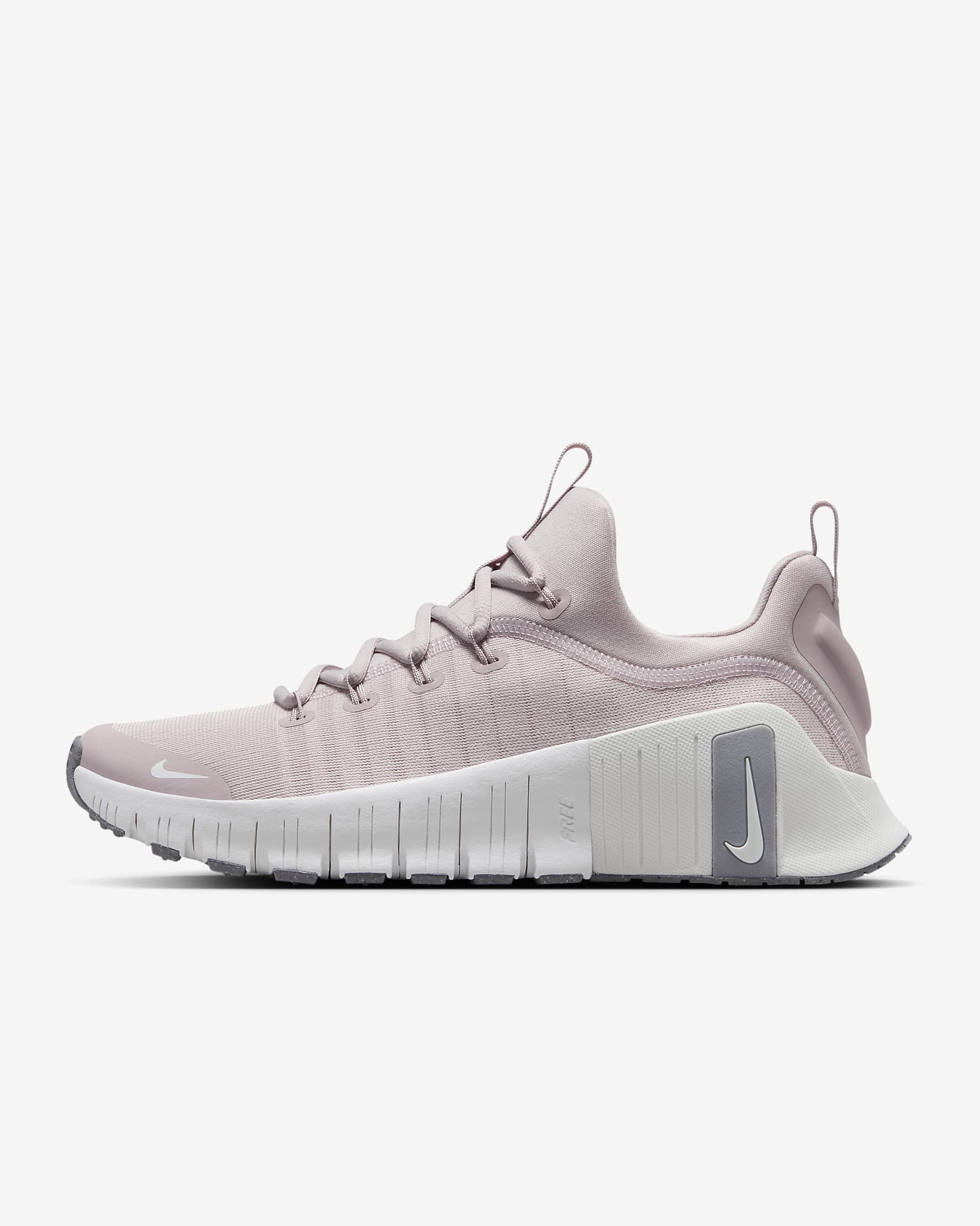 Nike Free Metcon 6 Women's Workout Shoes - Platinum Violet/Cement Grey/Summit White/White