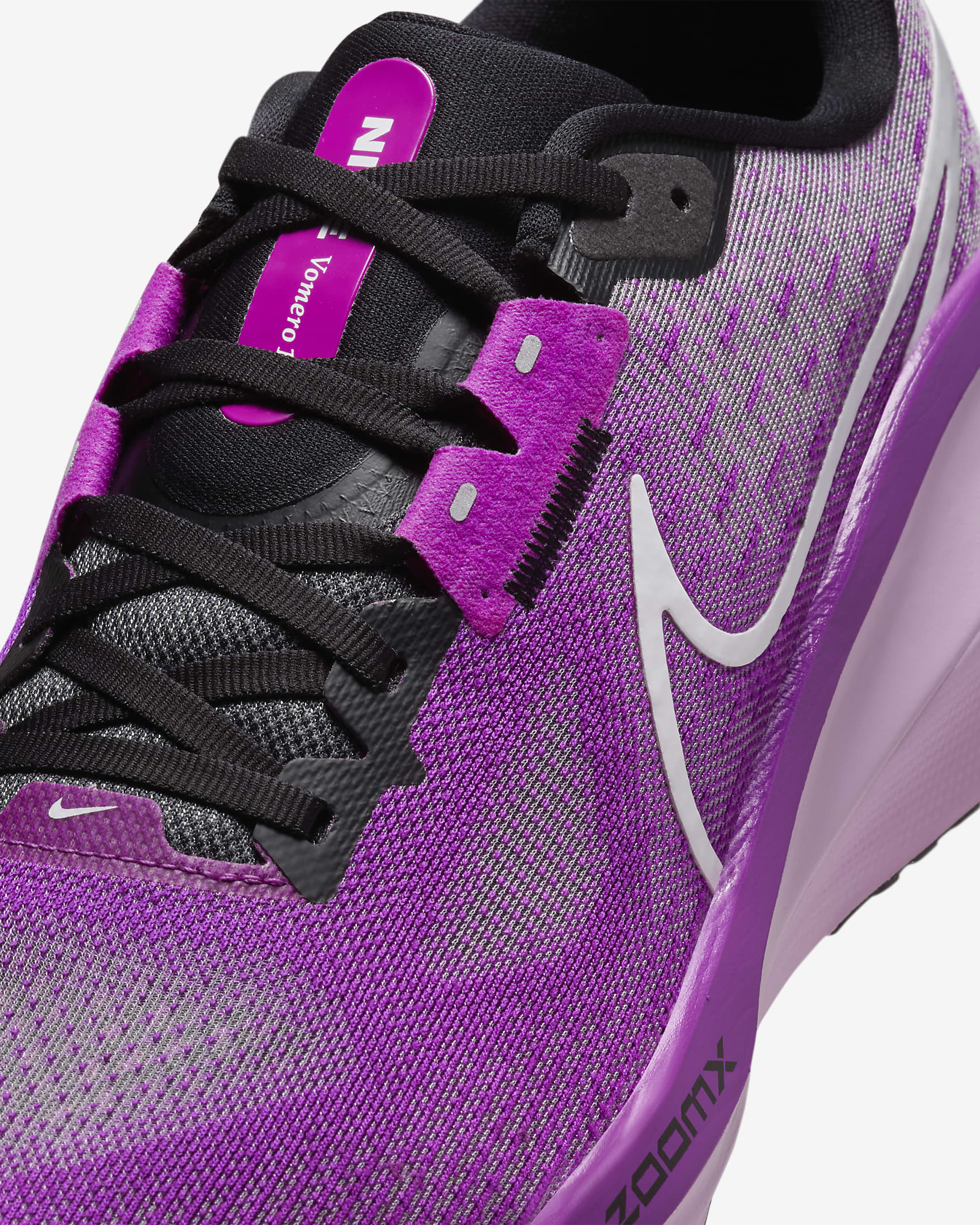 Nike Vomero 17 Men's Road Running Shoes - Hyper Violet/Black/Vivid Grape/White