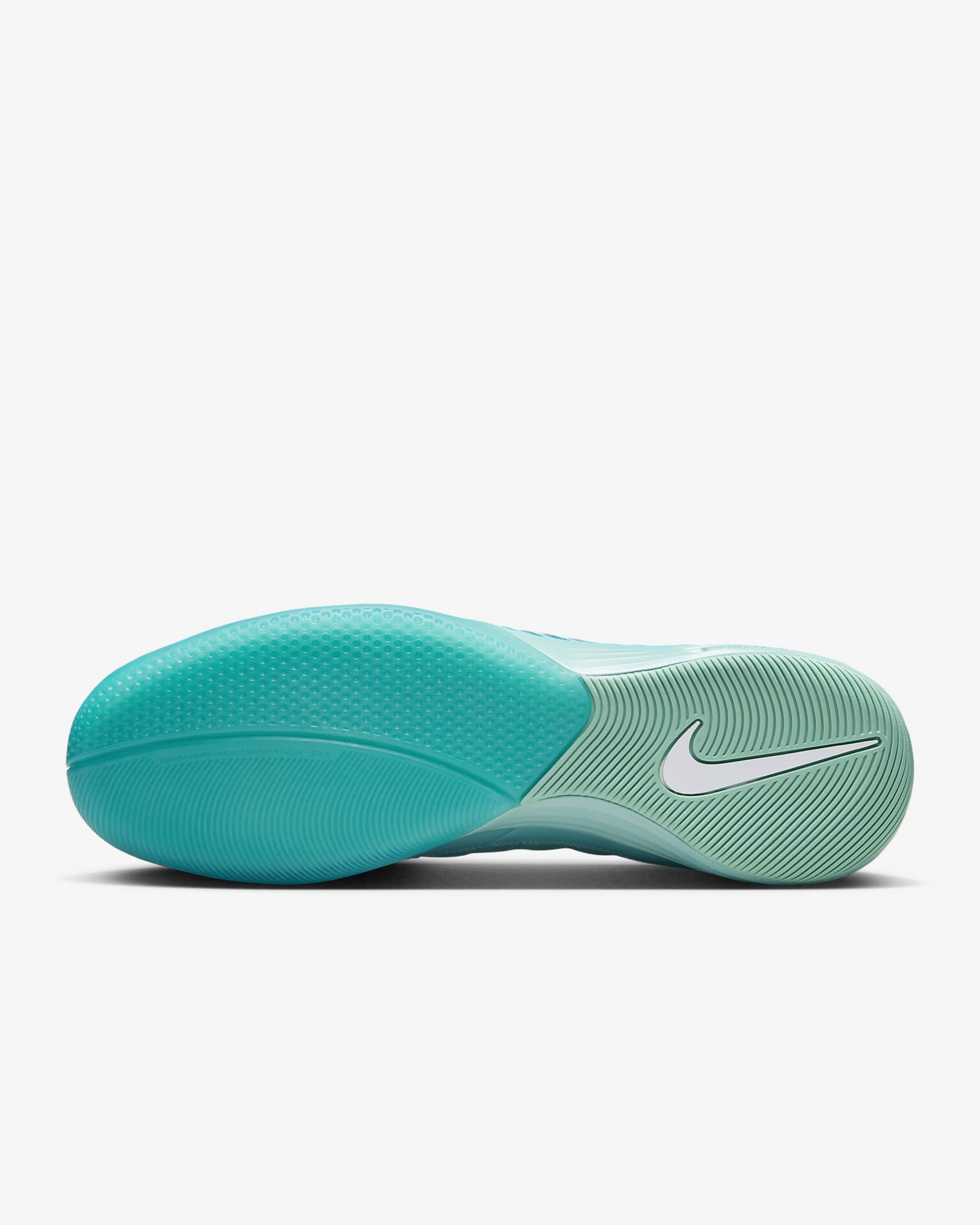 Halowe buty piłkarskie typu low top Nike Lunargato II - Green Frost/Biel