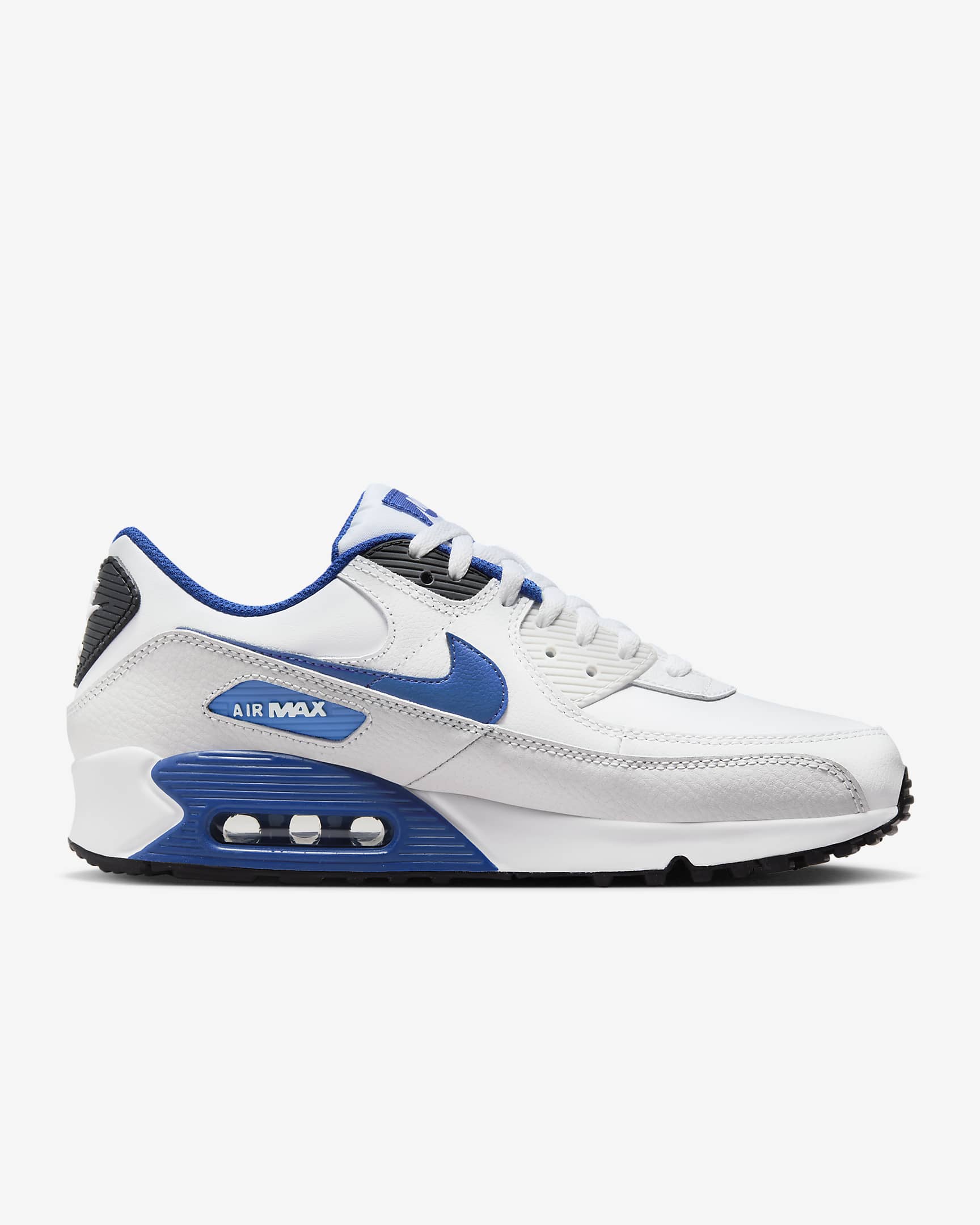 Nike Air Max 90 Shoes - White/Photon Dust/Black/Game Royal