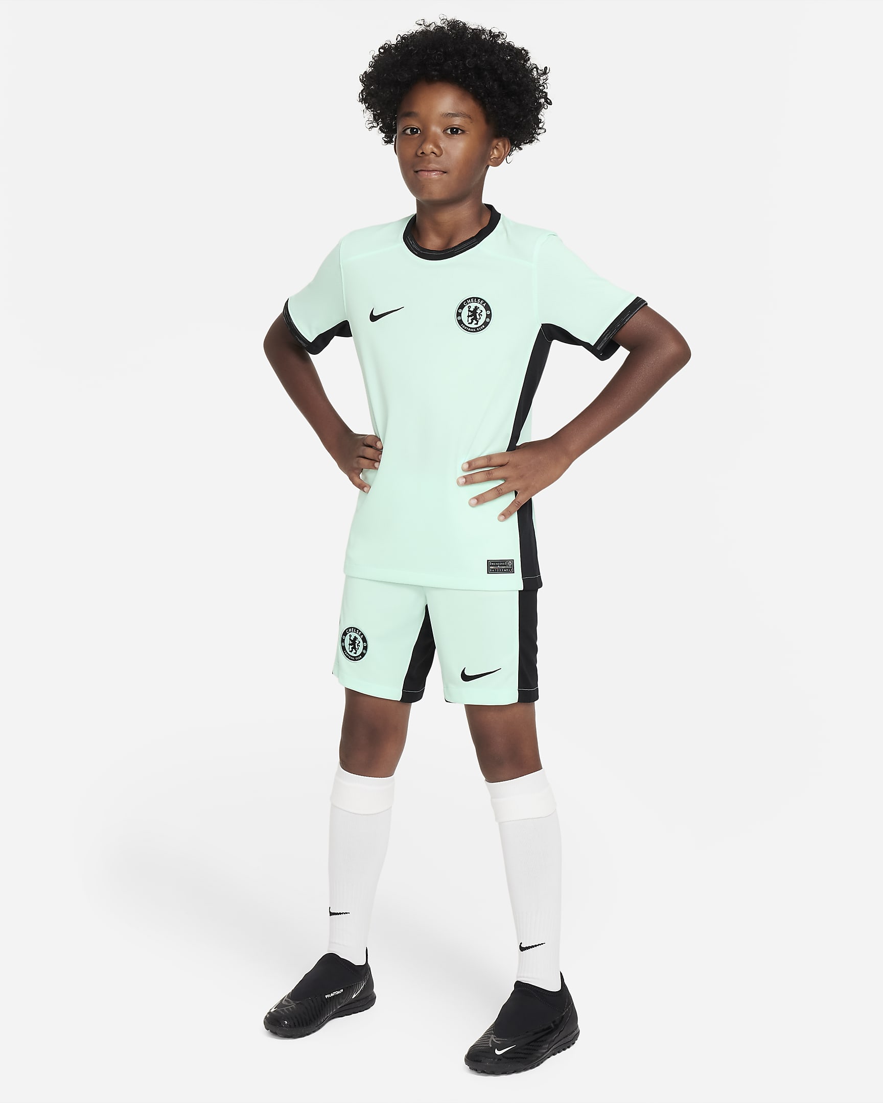 Chelsea F.C. 2023/24 Stadium Third Older Kids' Nike Dri-FIT Football ...