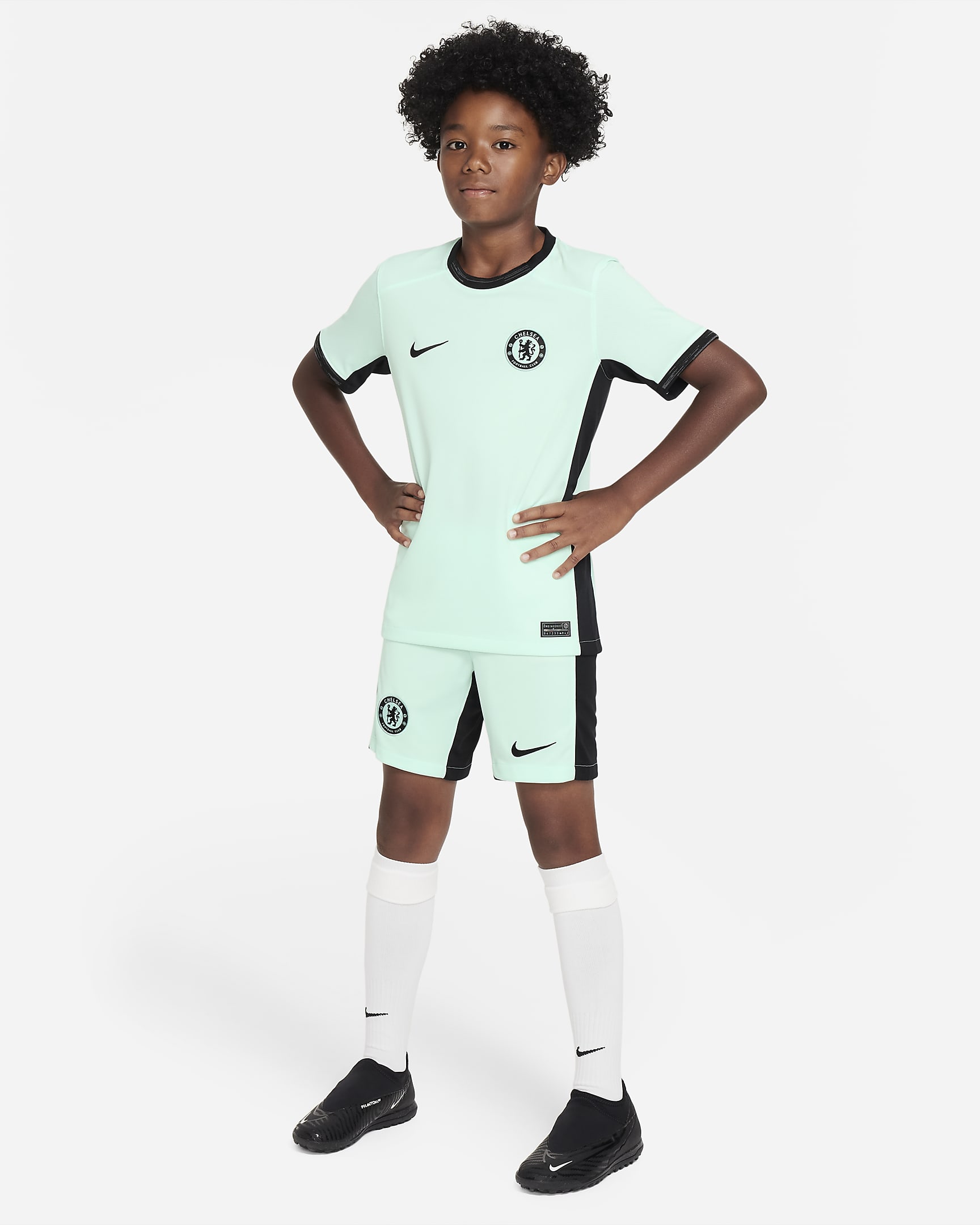 Maglia da calcio Nike DriFIT Chelsea FC 2023/24 Stadium per ragazzi