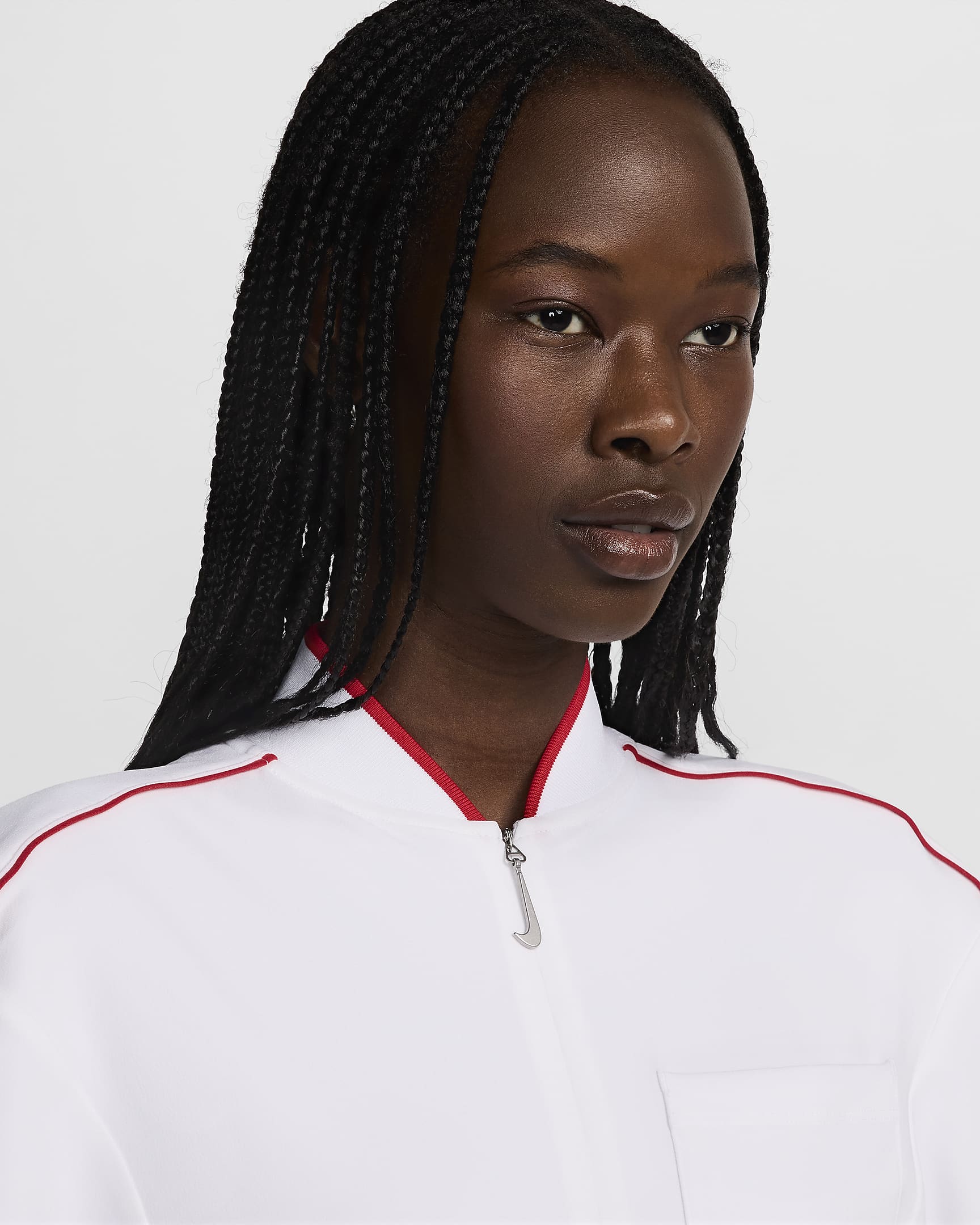 Nike x Jacquemus Vestido - Mujer - Blanco/University Red