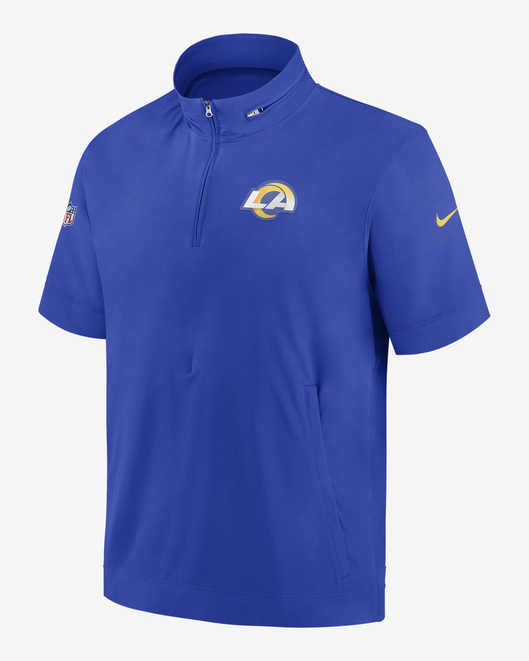Nike Sideline Coach (NFL Los Angeles Rams) Men's ShortSleeve Jacket