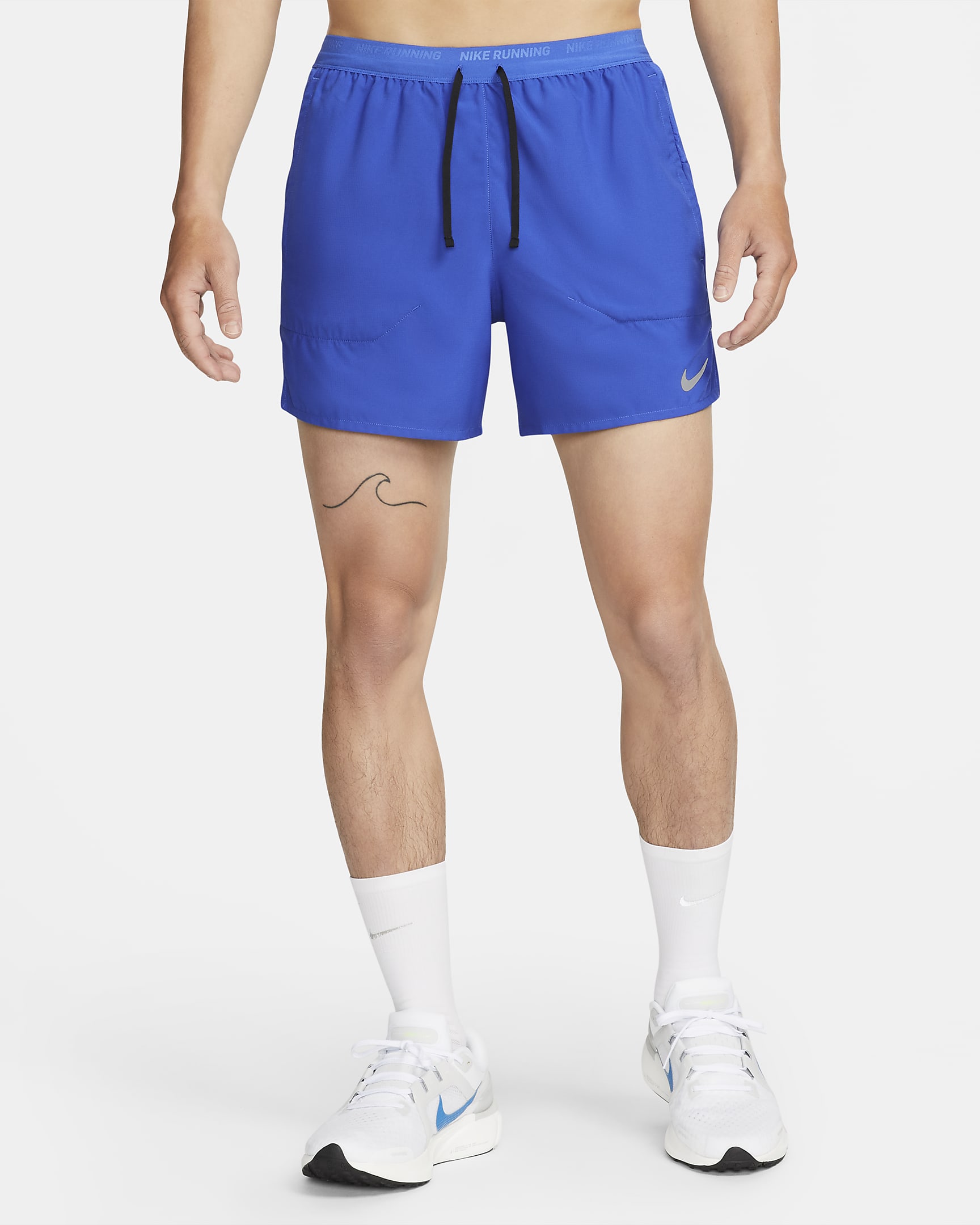 Nike Dri-FIT Stride Men's 13cm (approx.) Brief-Lined Running Shorts - Game Royal/Black